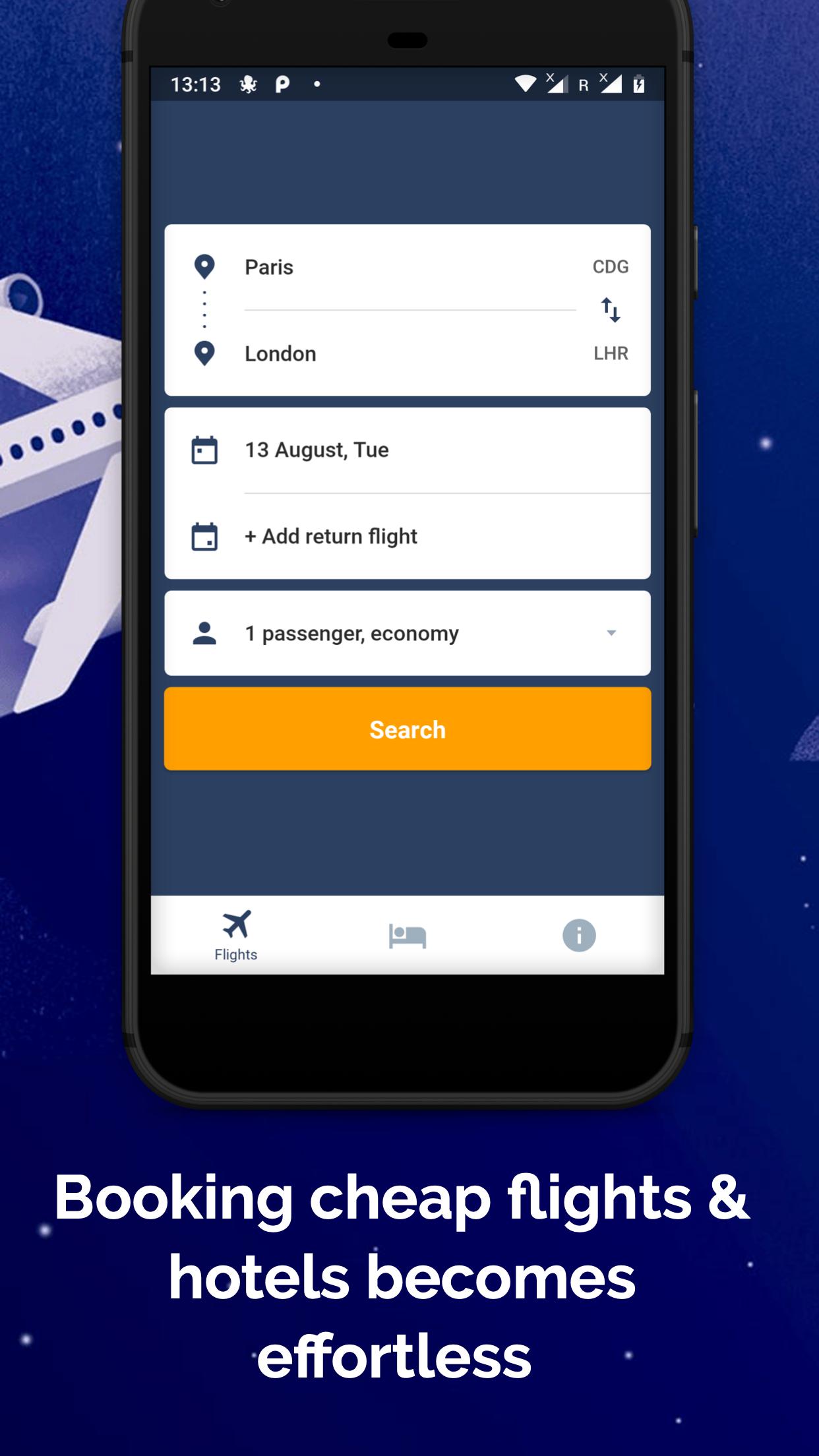 Flight & Hotel Guru — Cheap Flights and Hotels 2.0 Screenshot 2