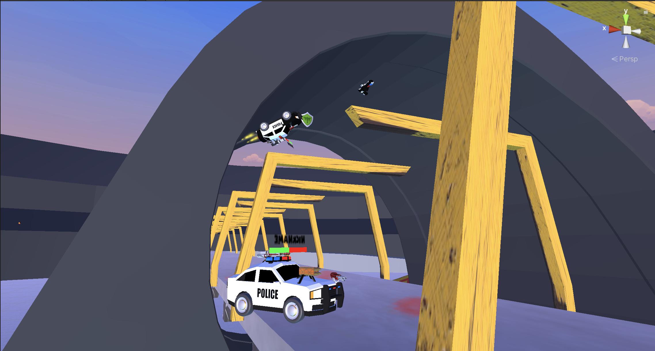Crazy Cops - Multiplayer Demolition Racer 0.1.8 Screenshot 7