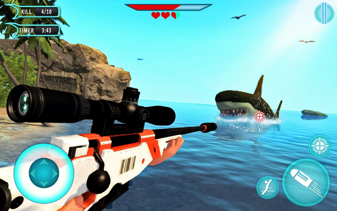 Angry Shark Sniper 3D 1.1.6 Screenshot 10