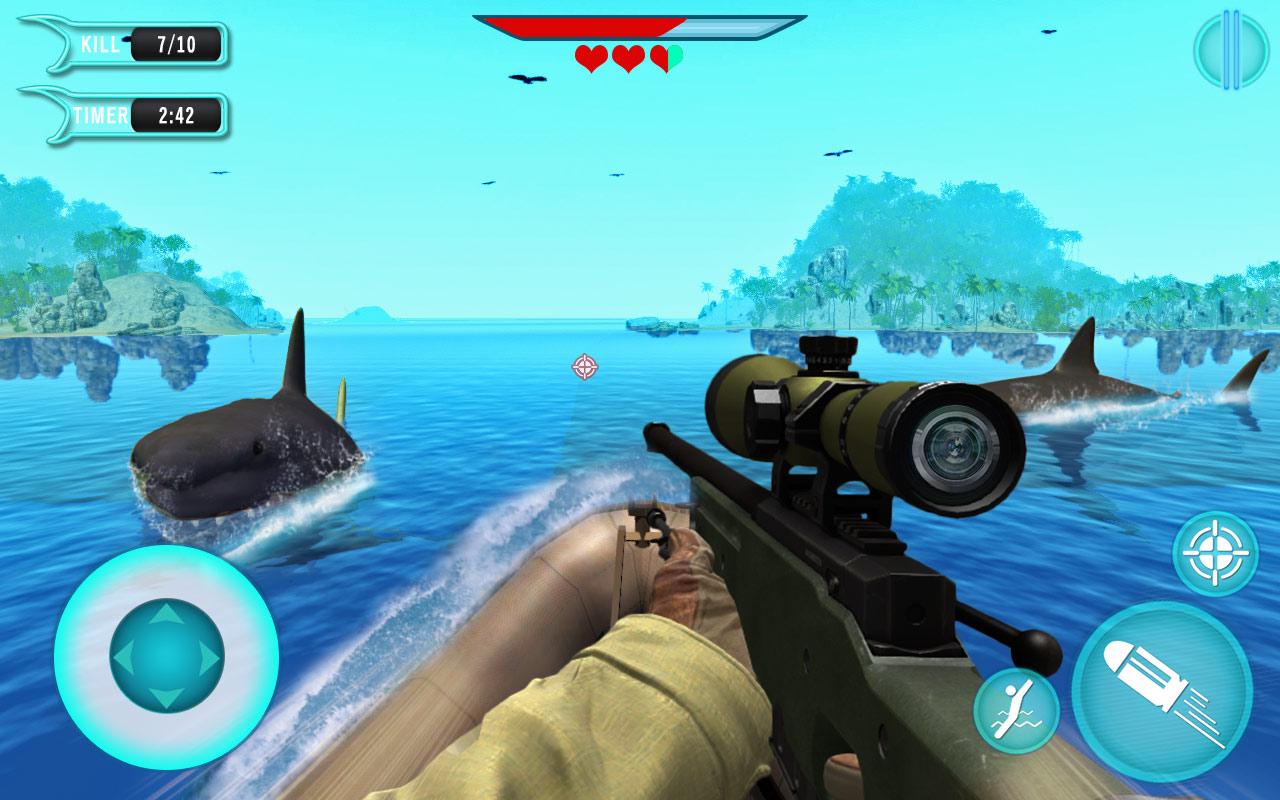 Angry Shark Sniper 3D 1.1.6 Screenshot 13