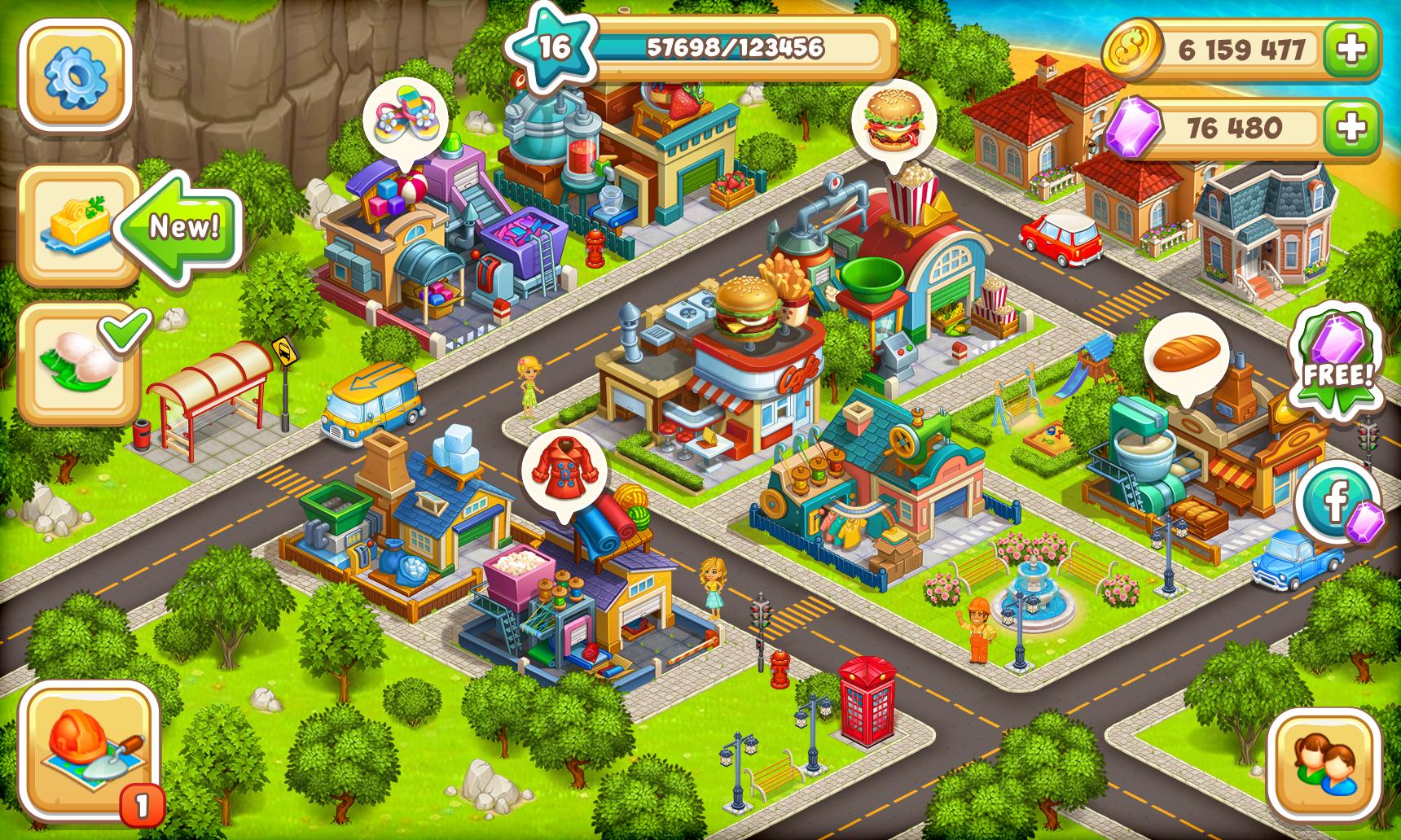 Cartoon City 2 Farm to Town.Build your home,house 1.78 Screenshot 16