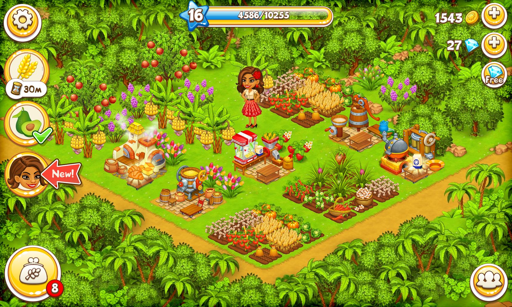 Farm Paradise Fun farm trade game at lost island 2.17 Screenshot 16
