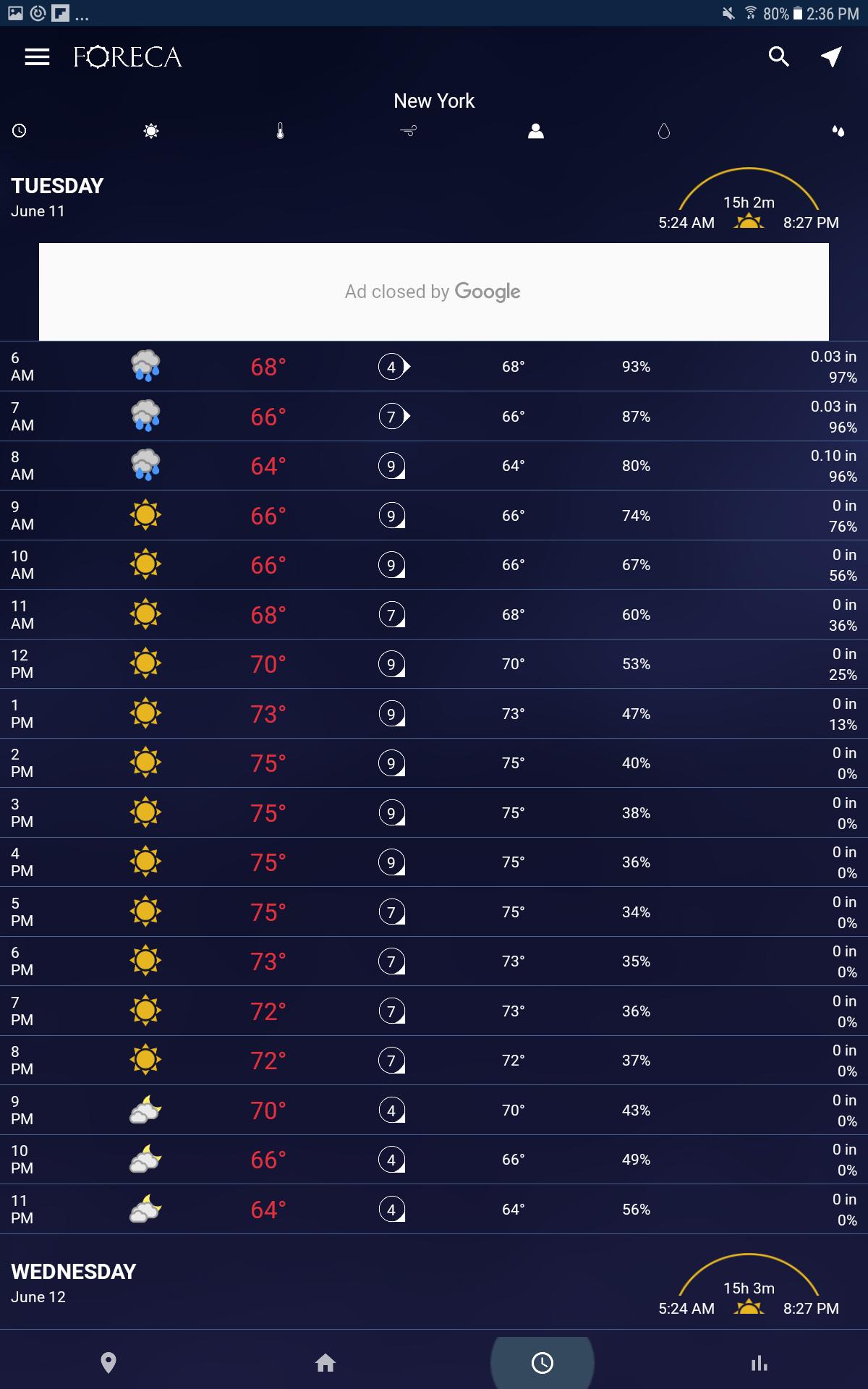 Foreca Weather 4.9.12 Screenshot 11