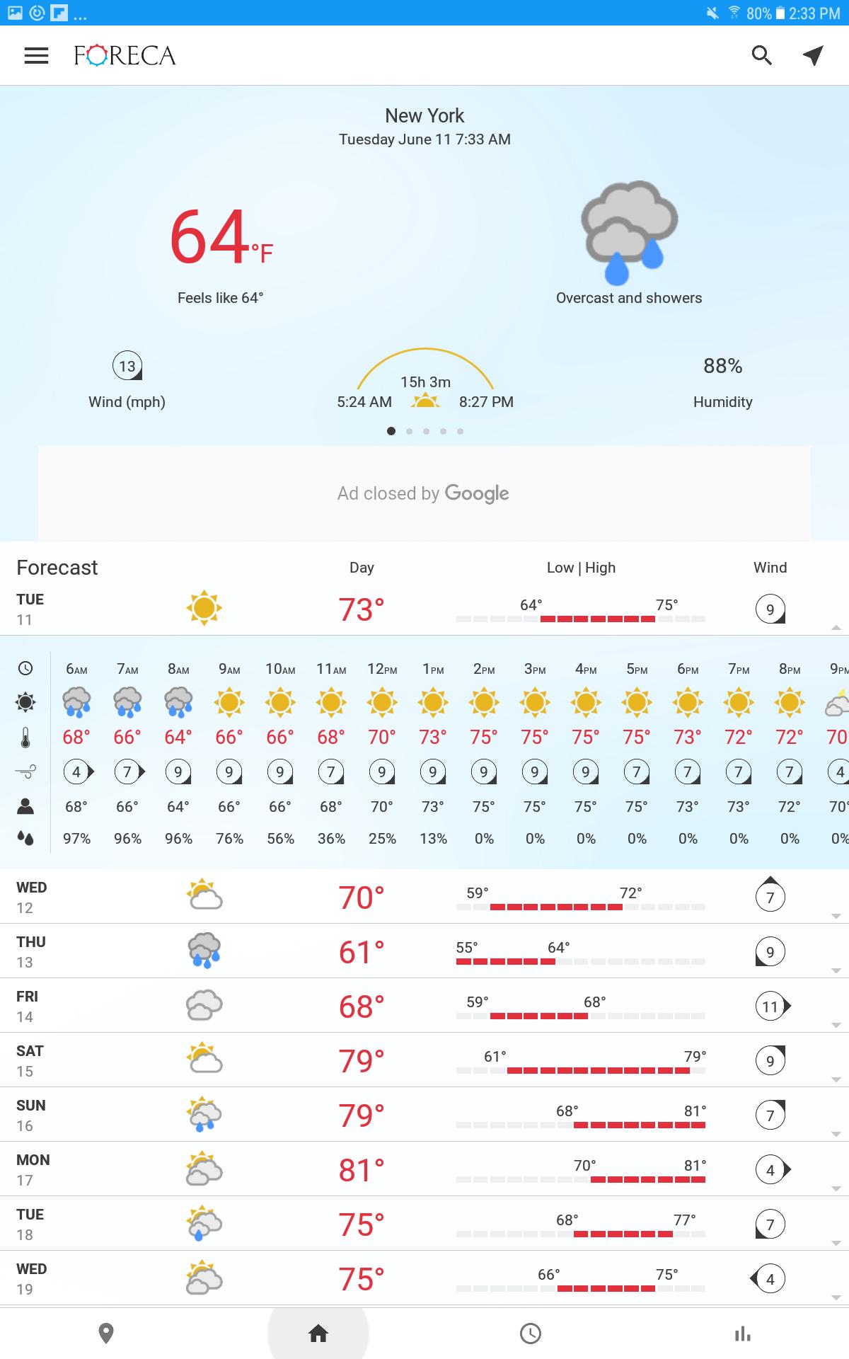 Foreca Weather 4.9.12 Screenshot 12