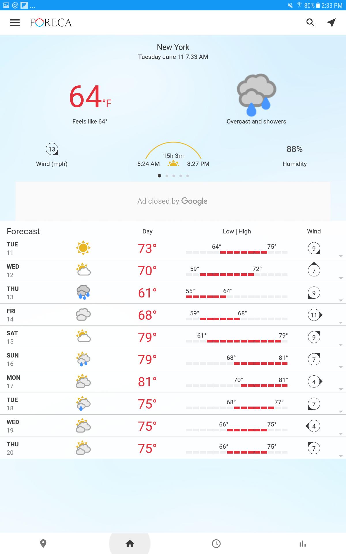 Foreca Weather 4.9.12 Screenshot 16