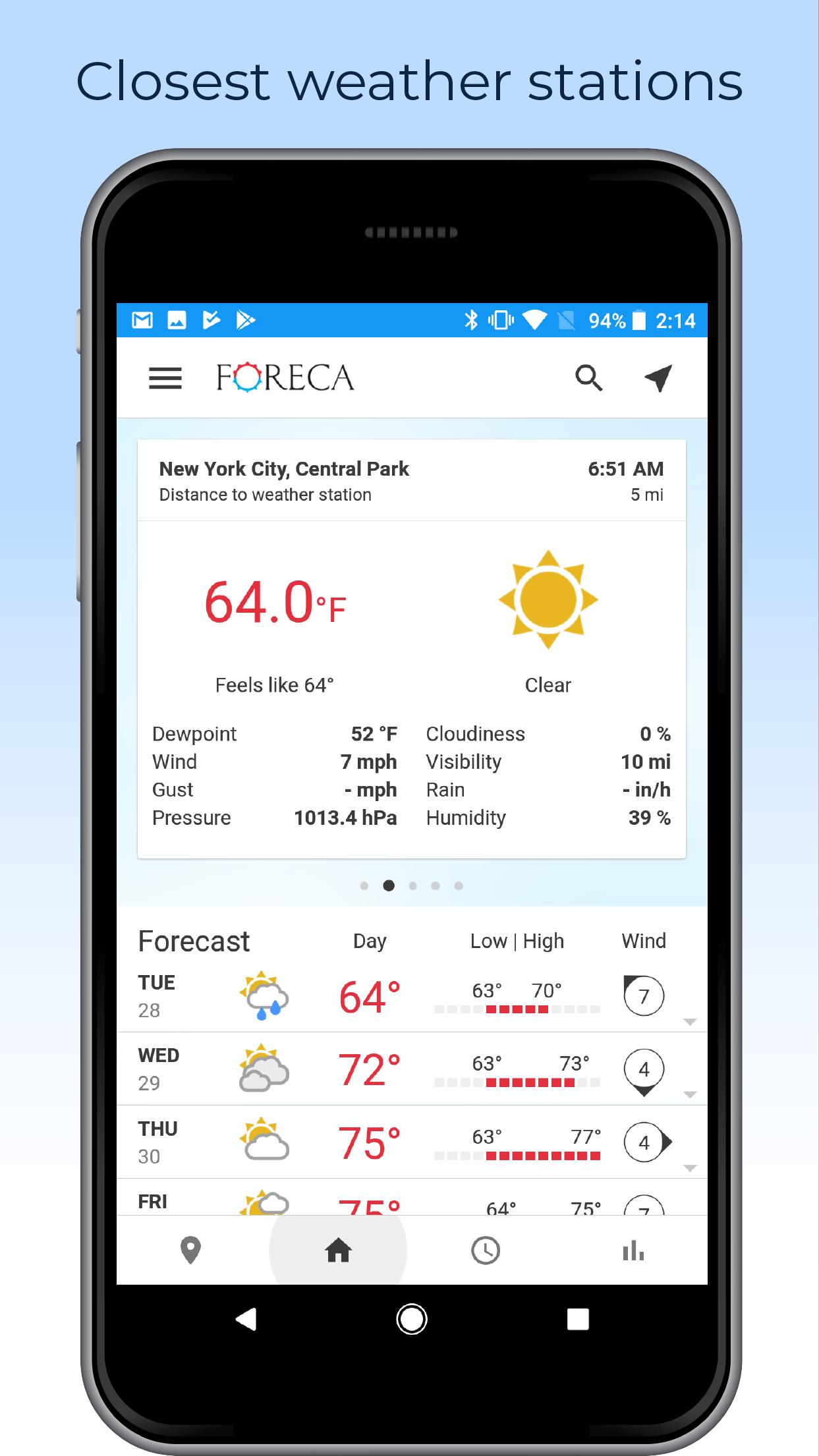 Foreca Weather 4.9.12 Screenshot 6