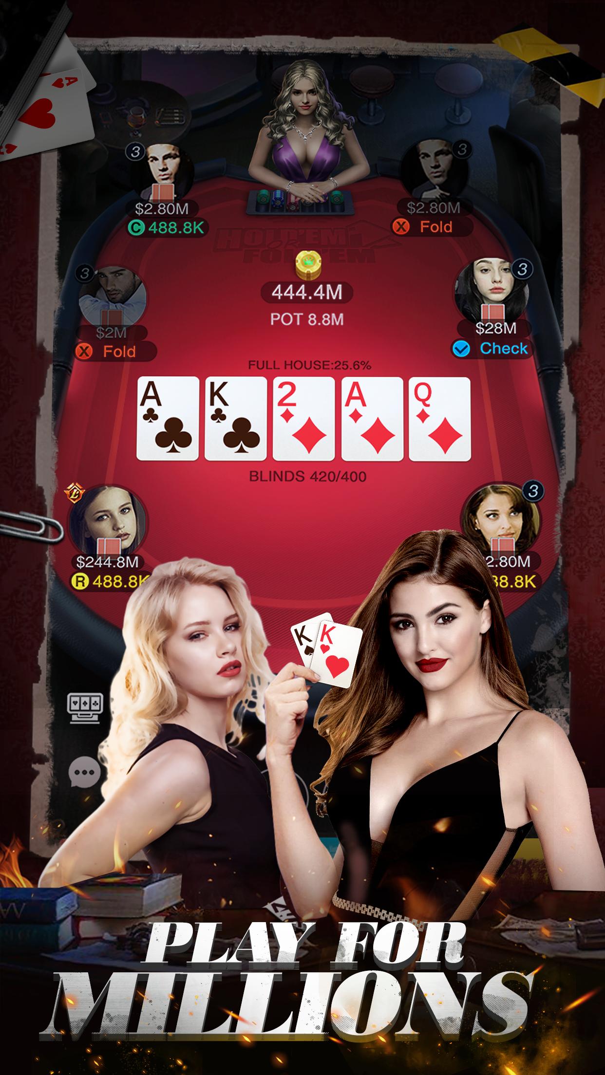 Holdem or Foldem - Poker Texas Holdem 1.3.2 Screenshot 1