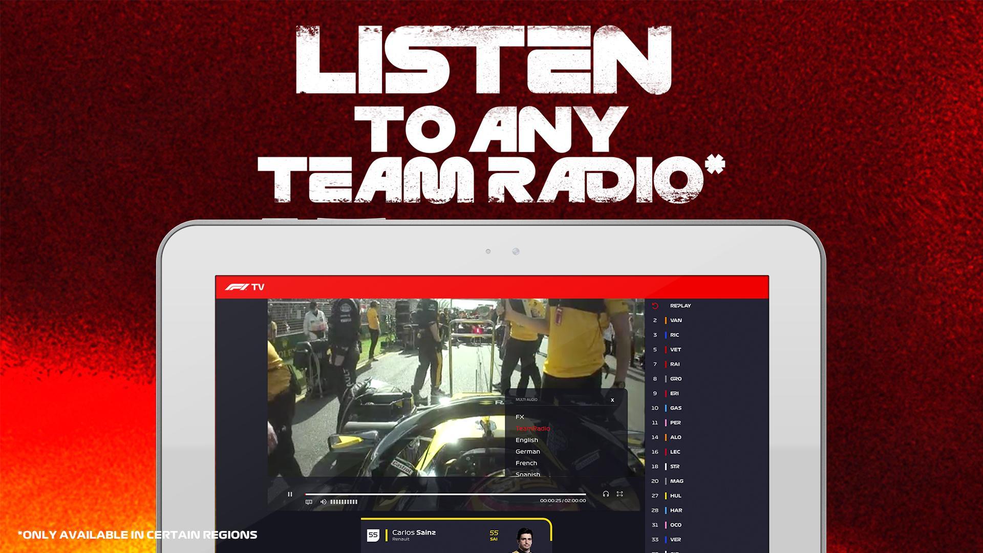 F1 TV 1.12.0 Screenshot 12