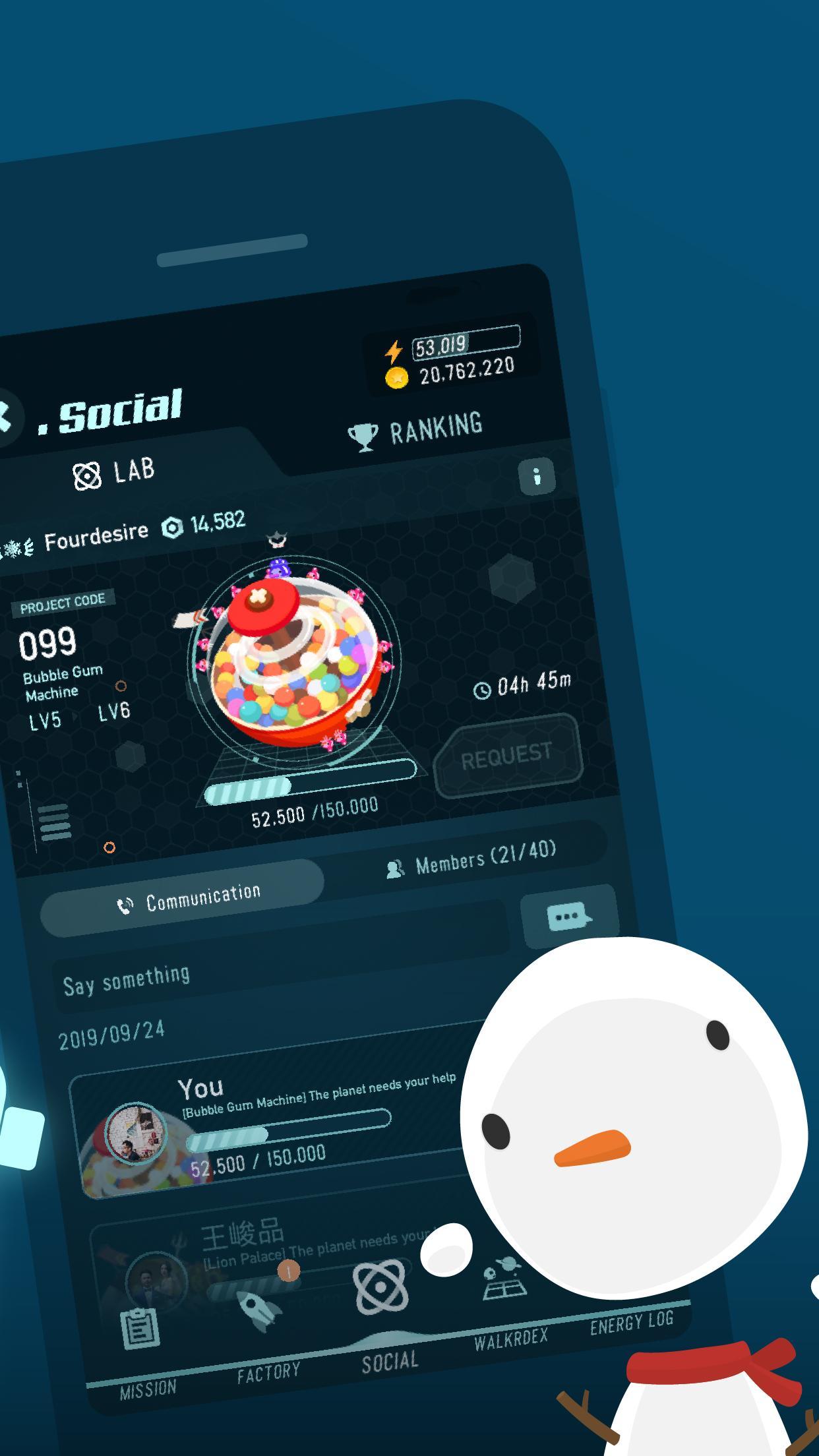 Walkr Fitness Space Adventure 5.5.2.1 Screenshot 7