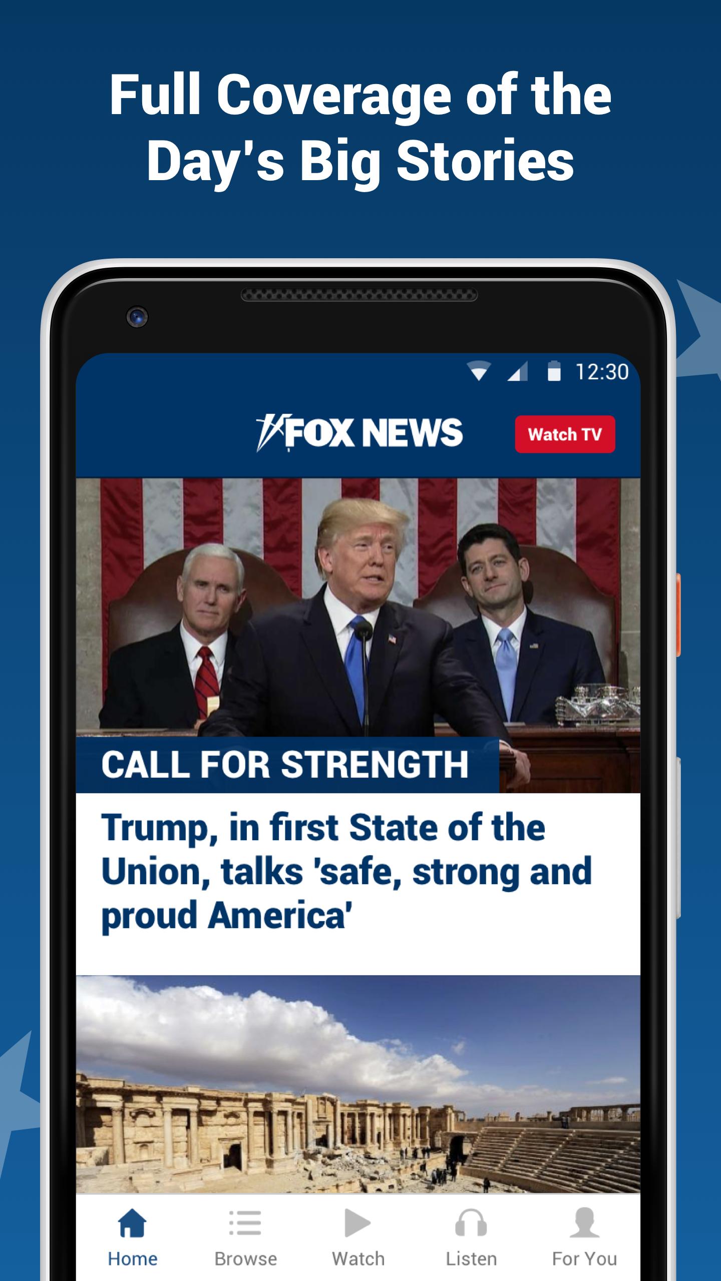 Fox News Breaking News, Live Video & News Alerts 3.42.0 Screenshot 1