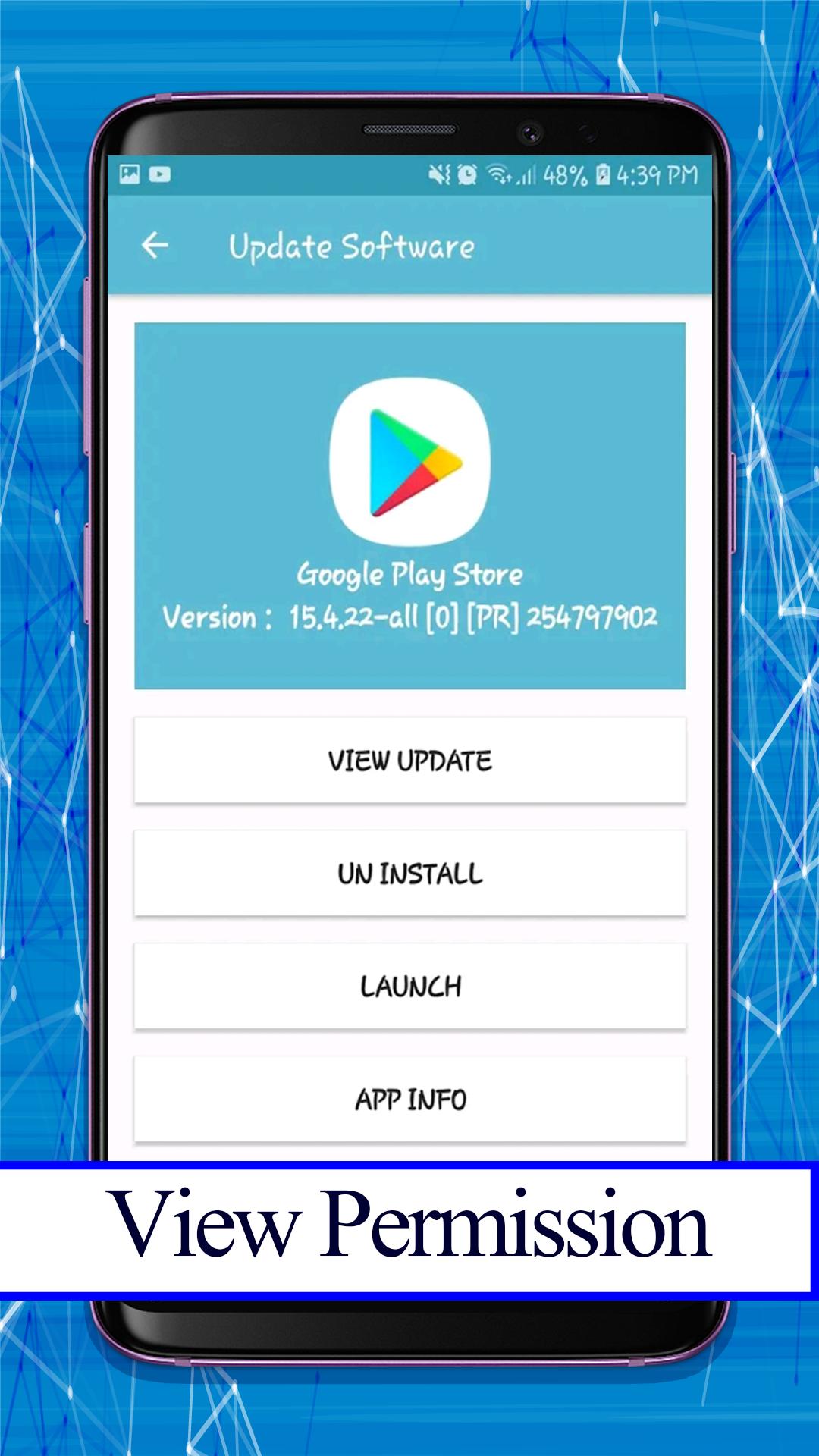 Update software - Update software of Play Store 1.0.2 Screenshot 3
