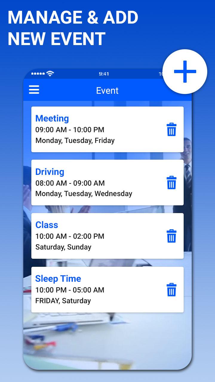 Silent Time Scheduler - Free Auto Peace Timer 2021 1.2 Screenshot 12