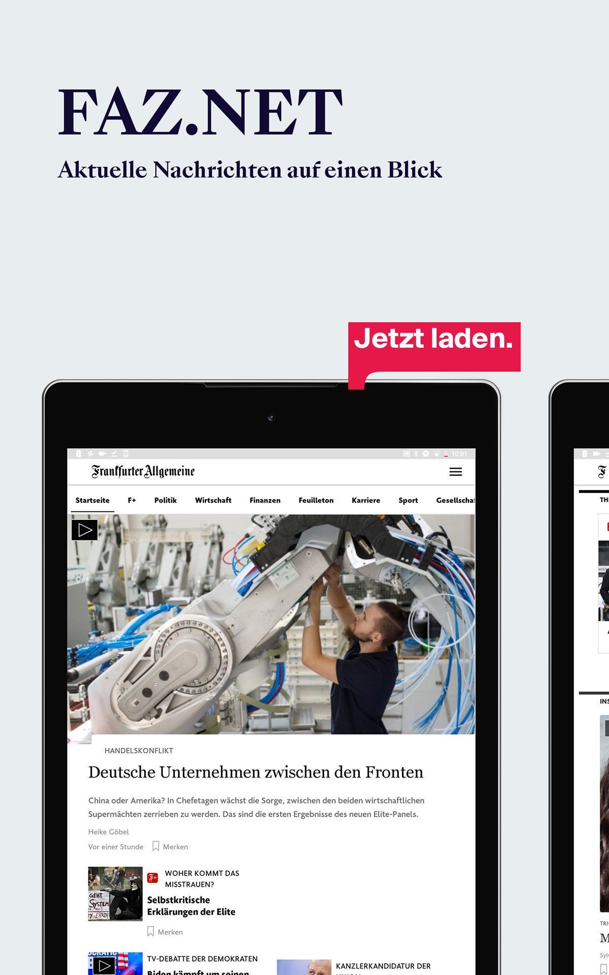 FAZ.NET Nachrichten App 10.21.0 Screenshot 12