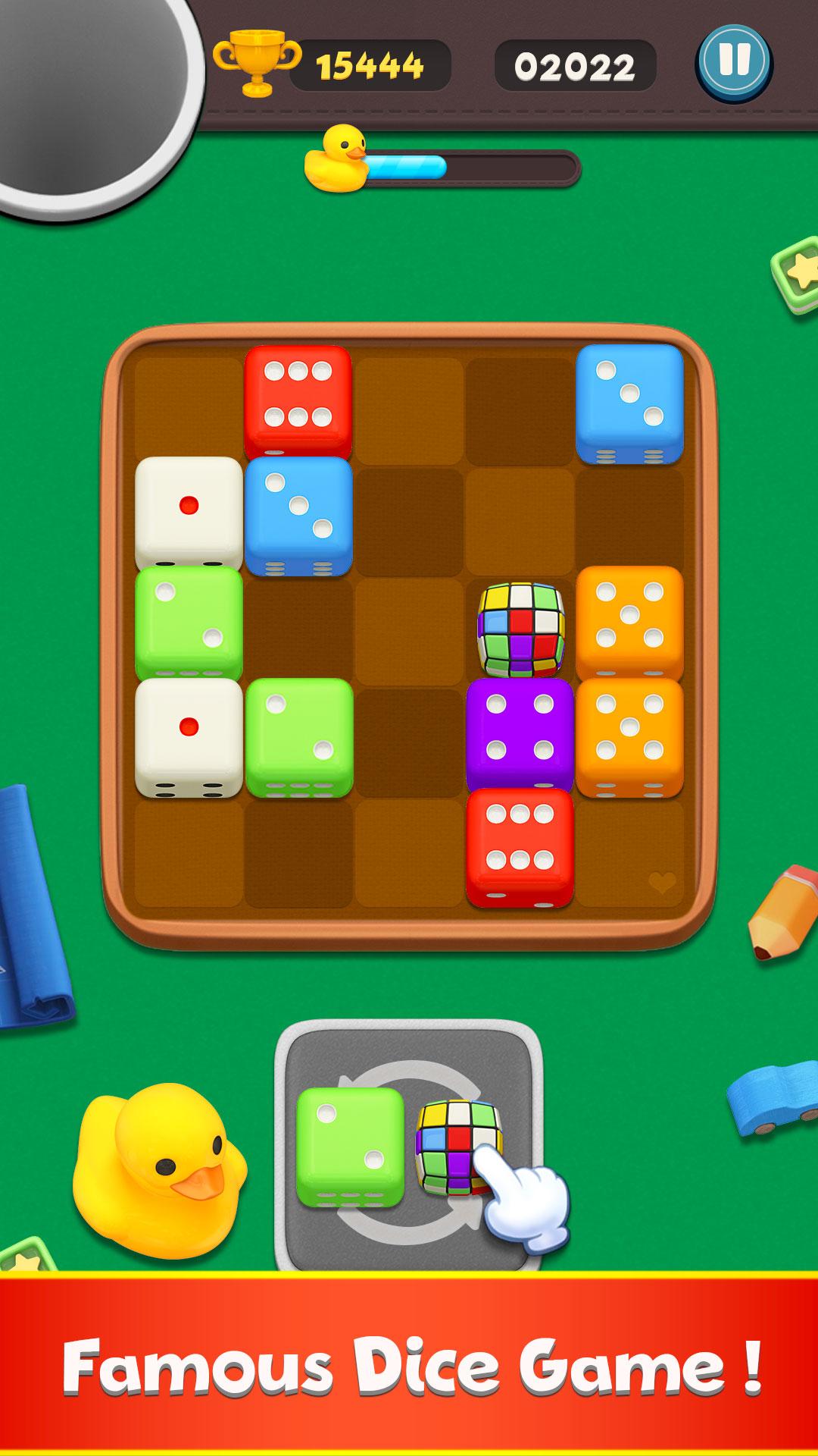 Greedy Dice Dom Merge Puzzle Games 1.3 Screenshot 1