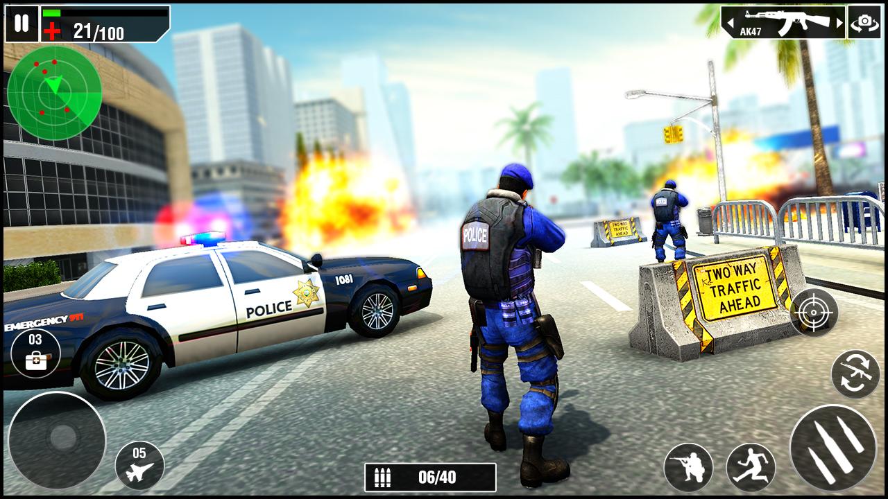 Counter Police strike: Police shooting Games 2021 1.0.1 Screenshot 1