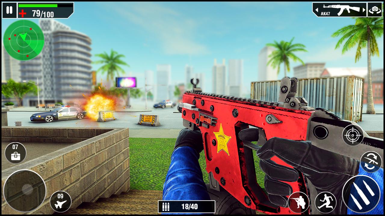 Counter Police strike: Police shooting Games 2021 1.0.1 Screenshot 11