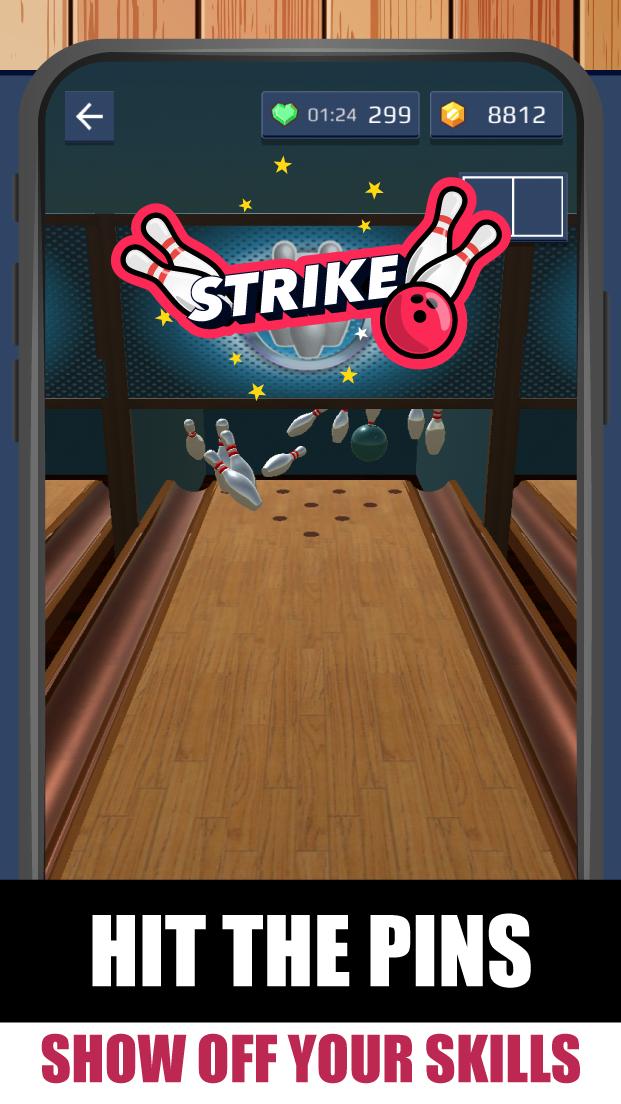 (JP ONLY) Bowling Strike: Free, Fun, Relaxing 1.706.2 Screenshot 3