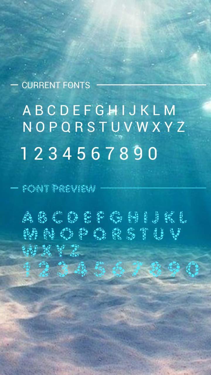 H20 Font Font for FlipFont , Cool Fonts Text Free 38.0 Screenshot 3