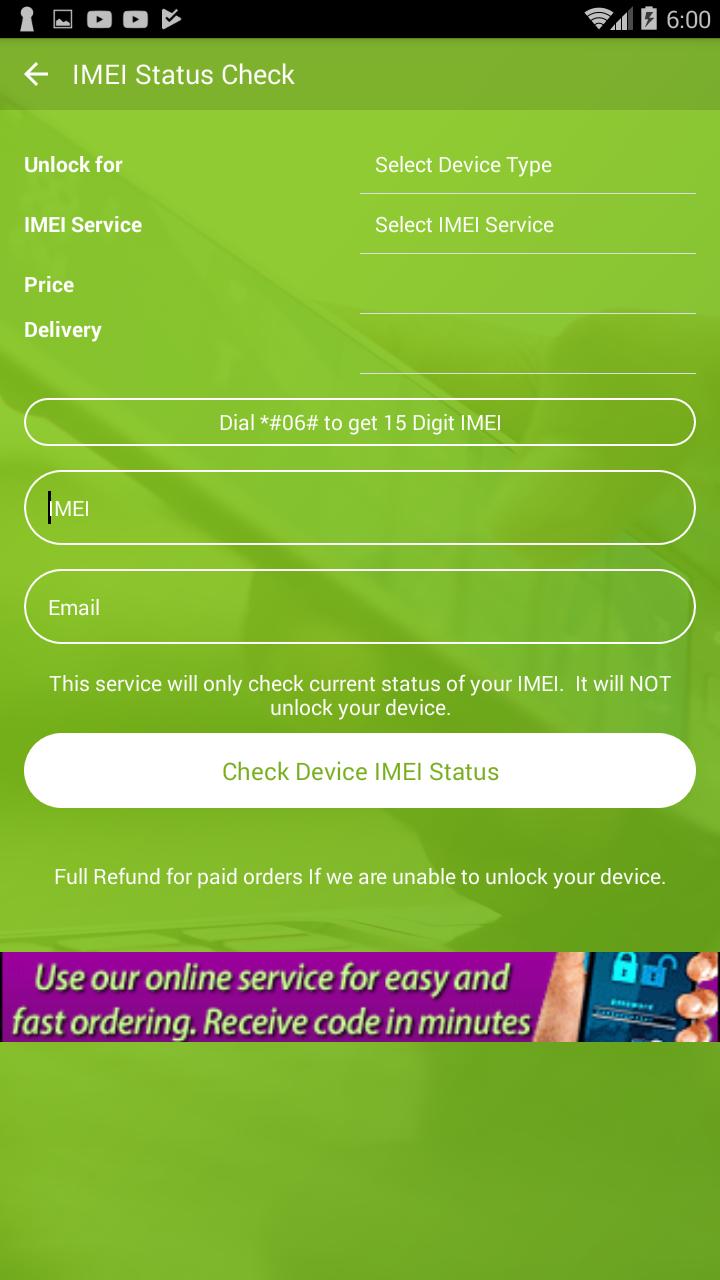Free Unlock HTC Mobile SIM 1.5.22 Screenshot 6