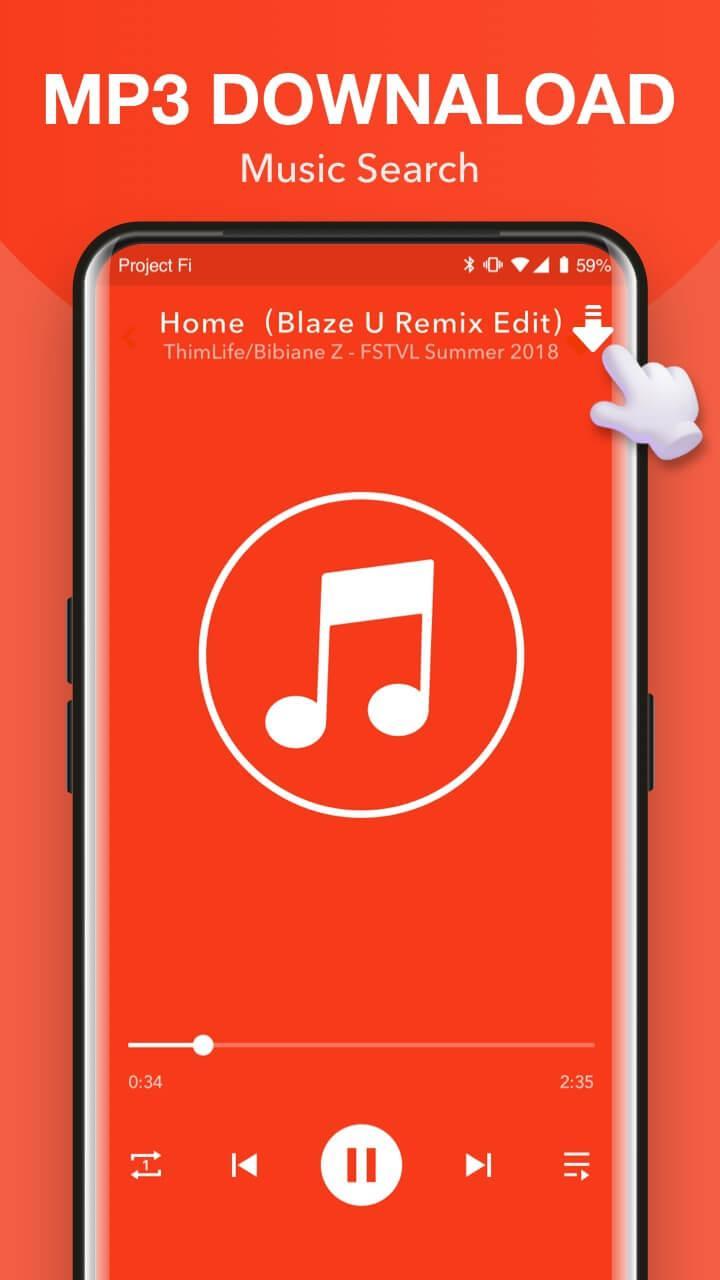 Free Music Download + Mp3 Music Downloader 1.0.7 Screenshot 4