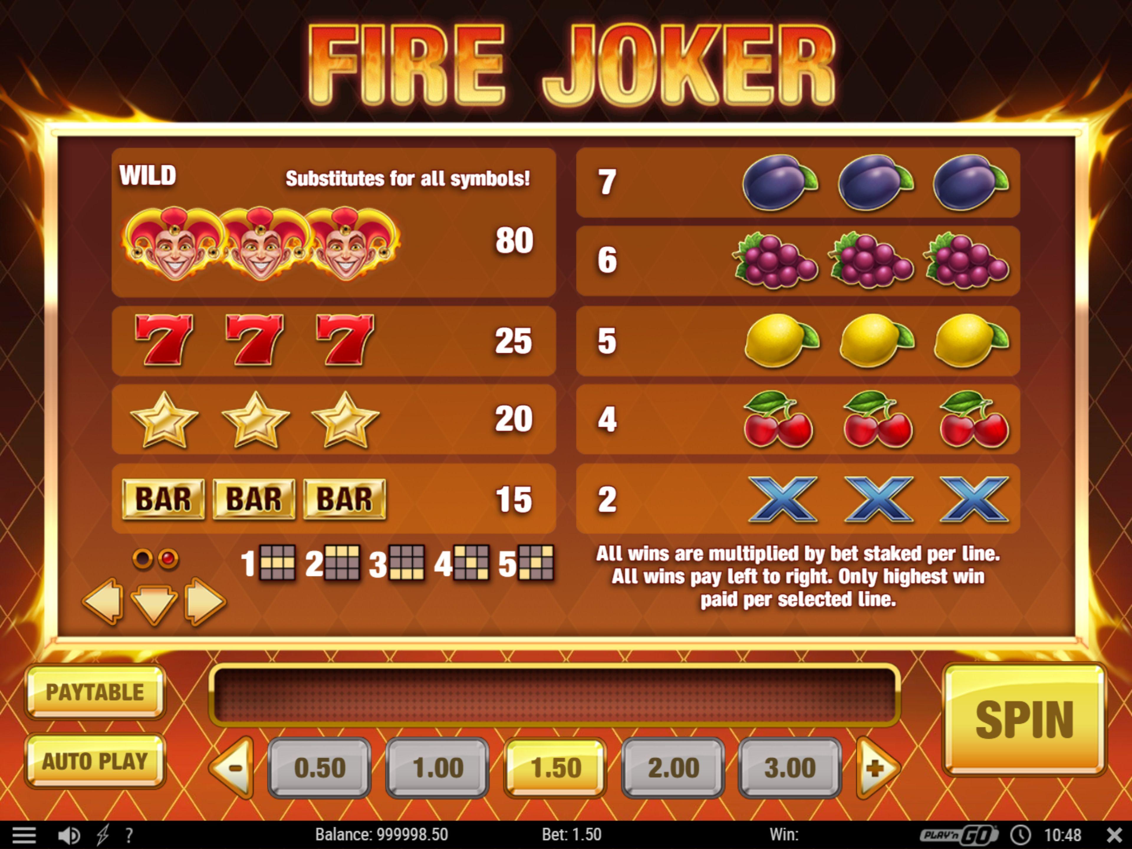 Fire Joker 1.0 Screenshot 18