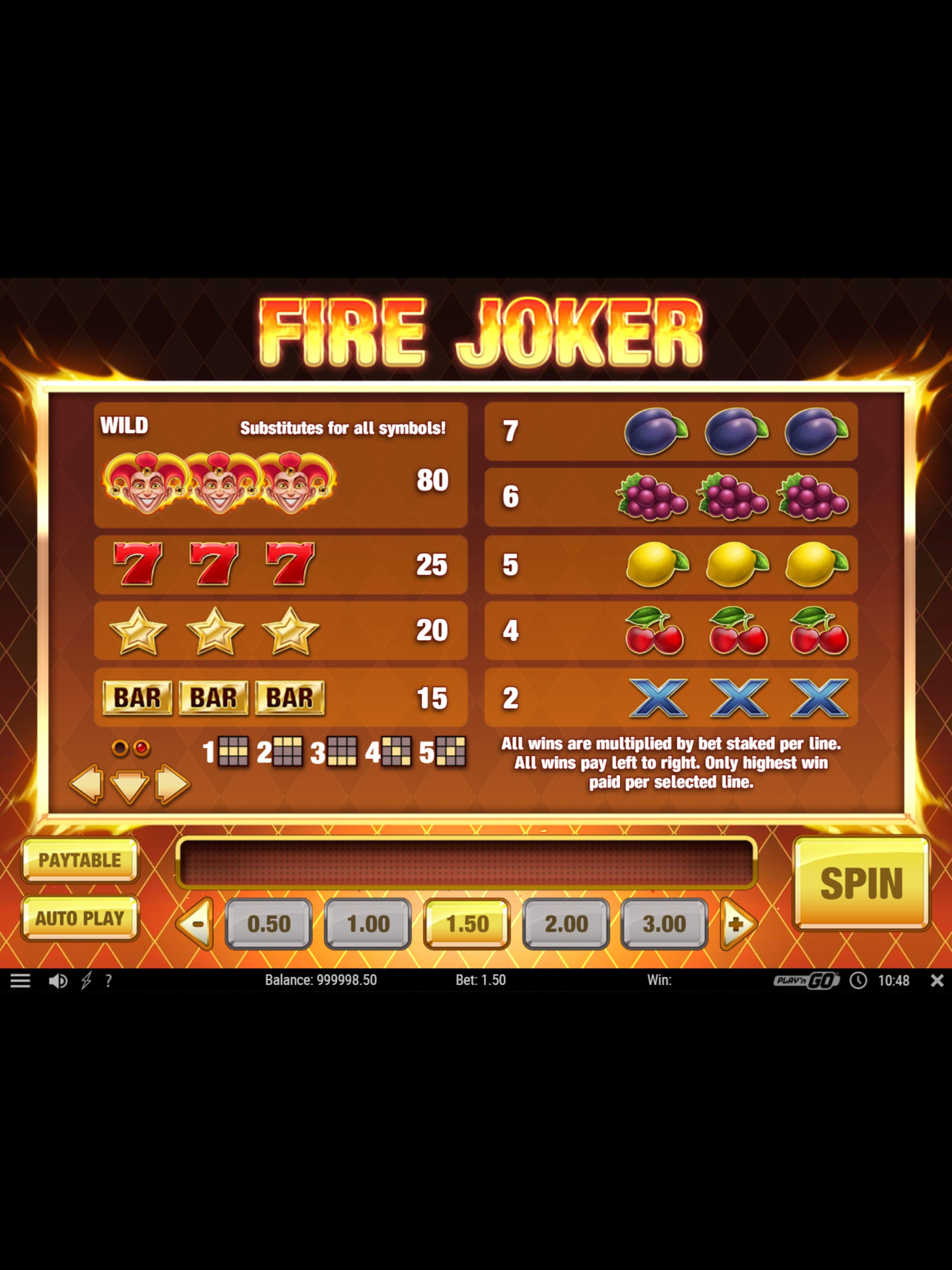 Fire Joker 1.0 Screenshot 22
