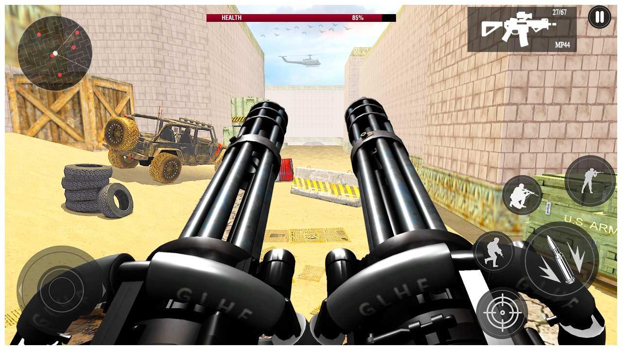 Critical Guns Strike Gunner OPS: Shooting Duty 1.0.1 Screenshot 1