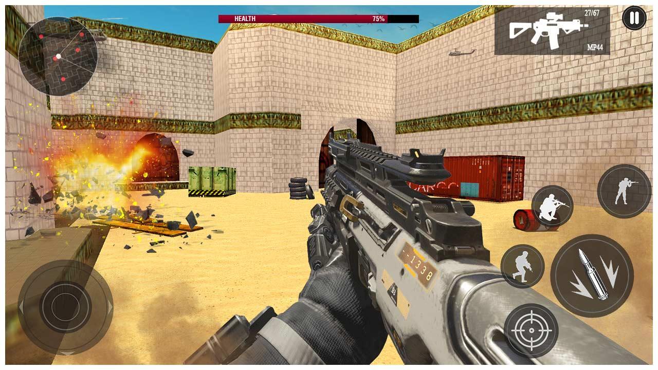 Critical Guns Strike Gunner OPS: Shooting Duty 1.0.1 Screenshot 10