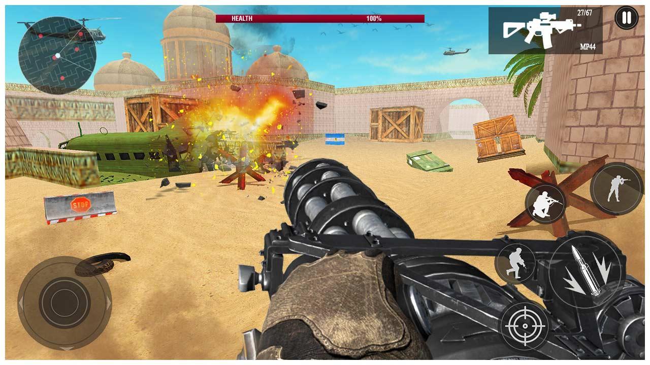 Critical Guns Strike Gunner OPS: Shooting Duty 1.0.1 Screenshot 2