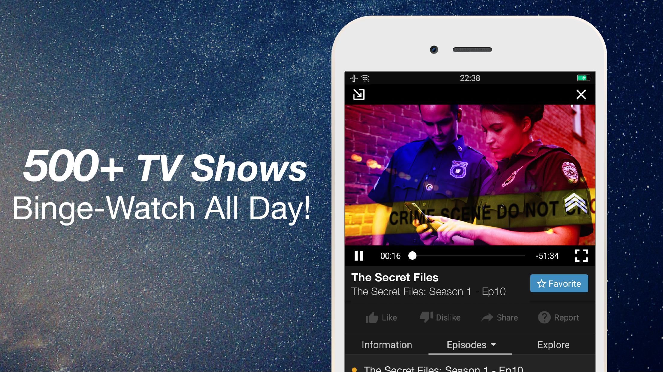 FREECABLE TV App: Free TV Shows, Free Movies, News 8.70 Screenshot 5