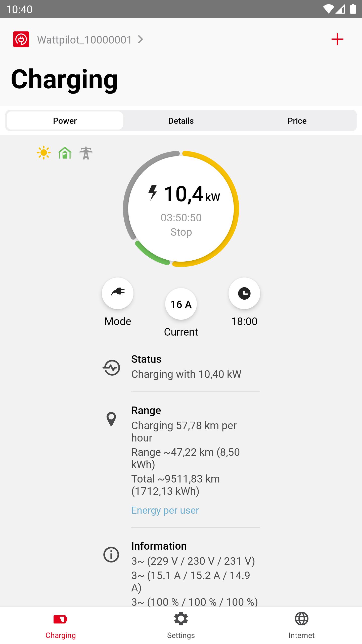 Solar.wattpilot 1.1.2 Screenshot 12