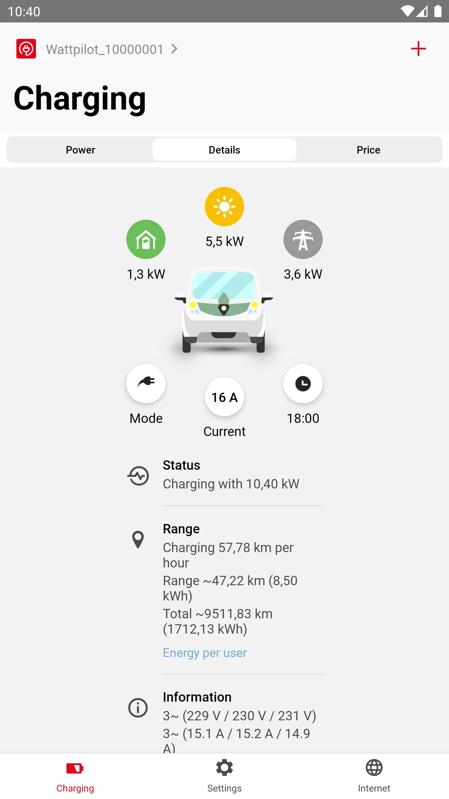 Solar.wattpilot 1.1.2 Screenshot 13