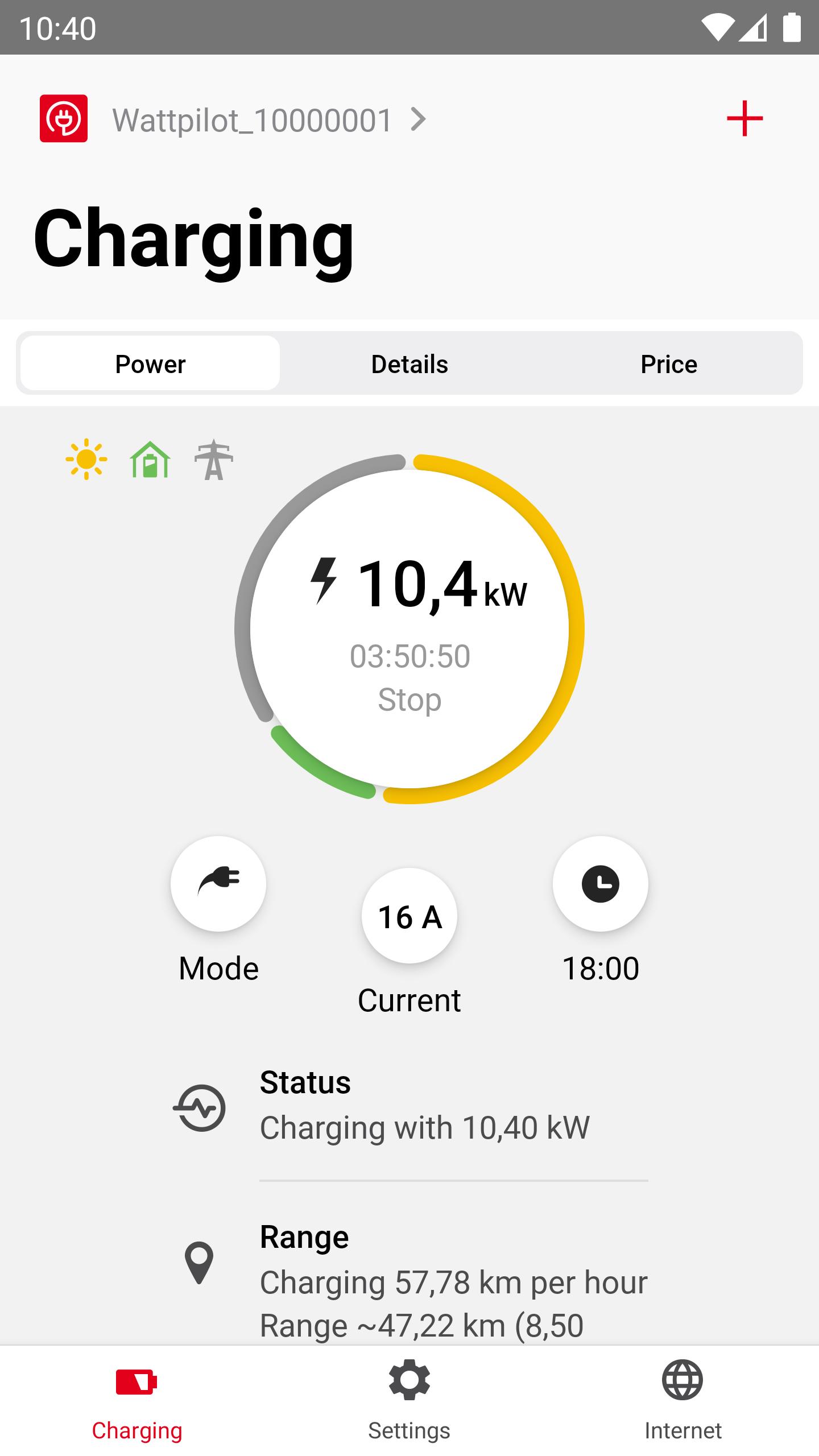 Solar.wattpilot 1.1.2 Screenshot 2