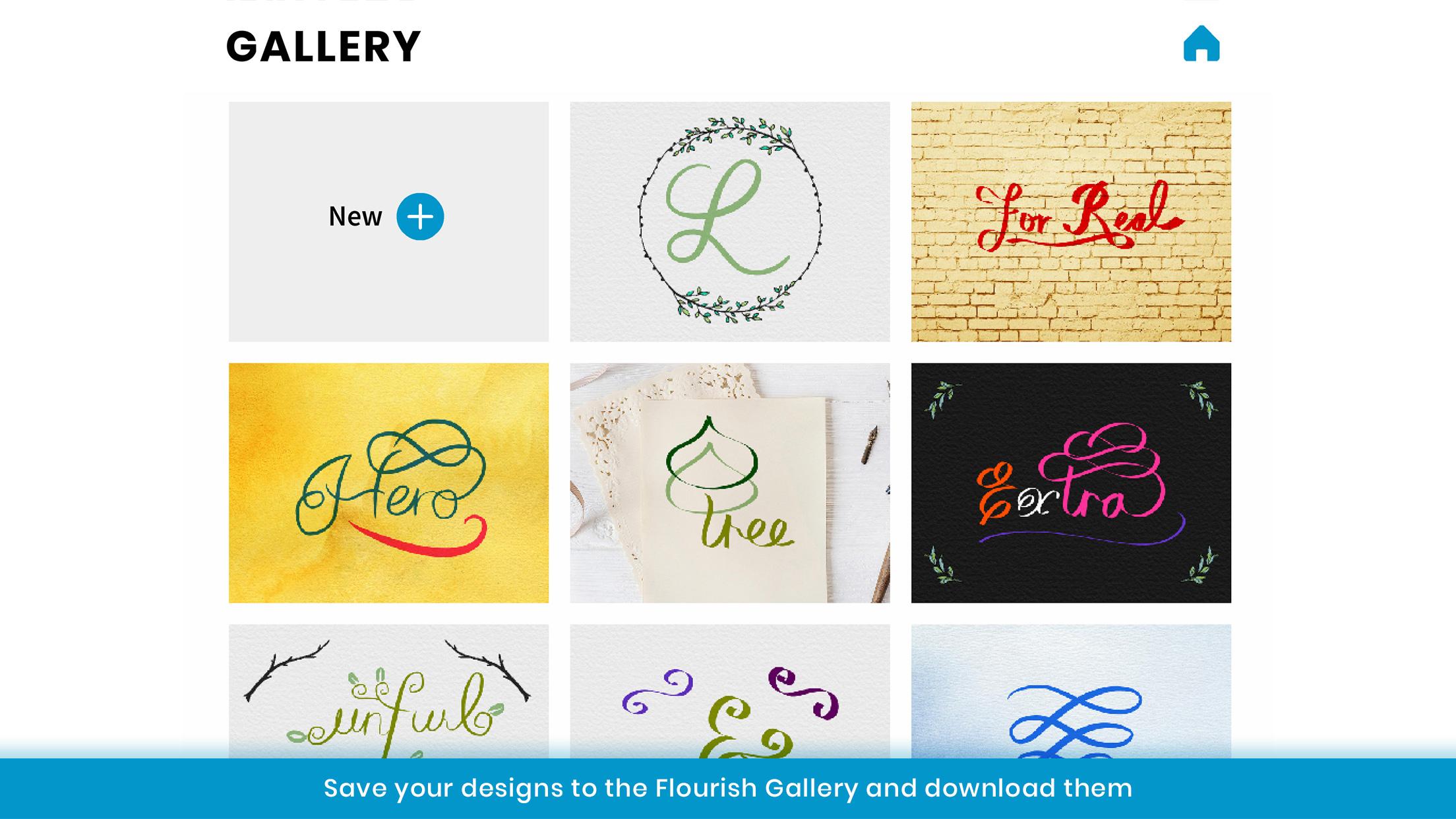 Flourish Calligraphy Lettering Craft 1.0.9 Screenshot 13