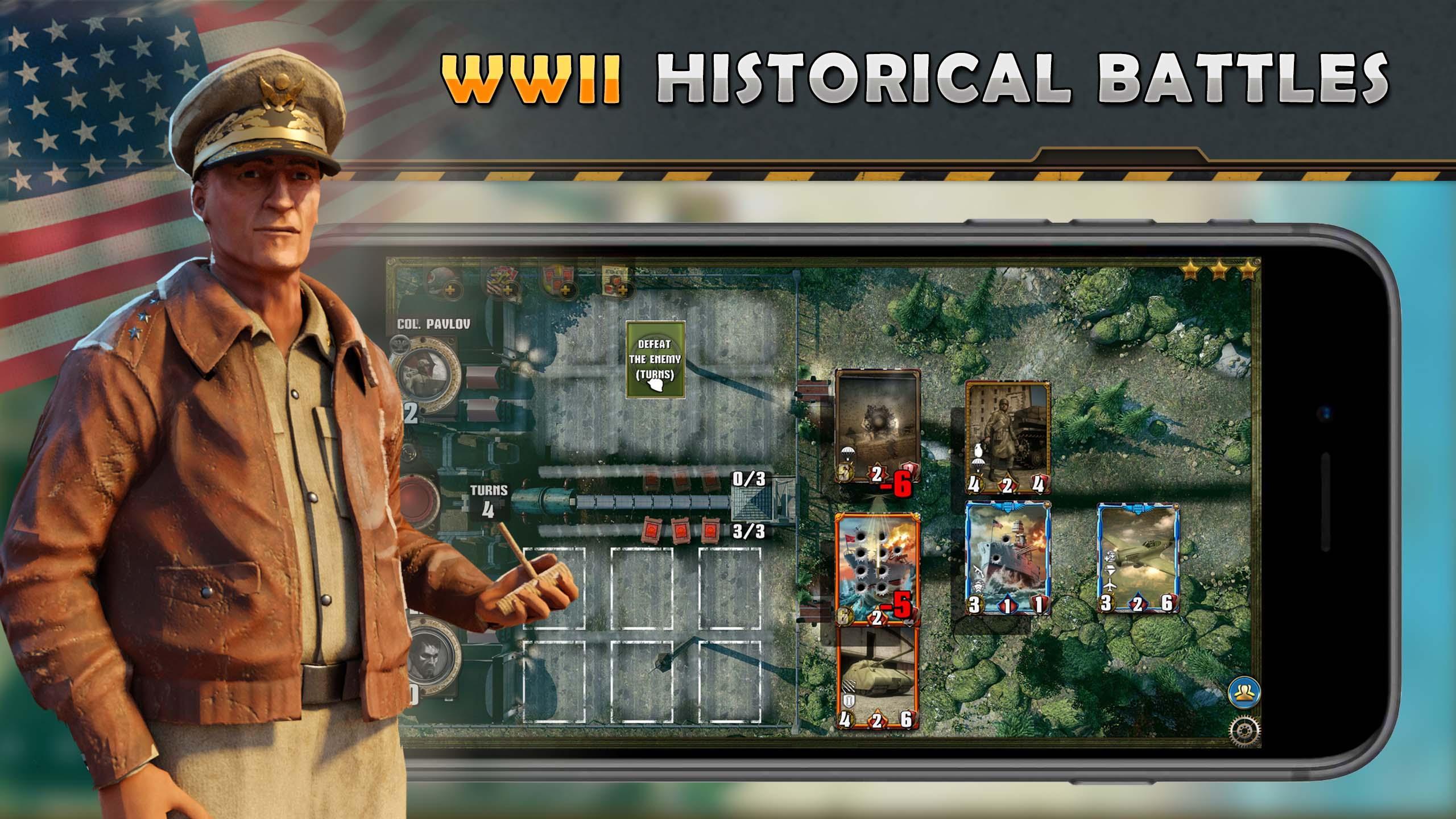 World War II: TCG WW2 Strategy Card Game 2.9.6 Screenshot 1