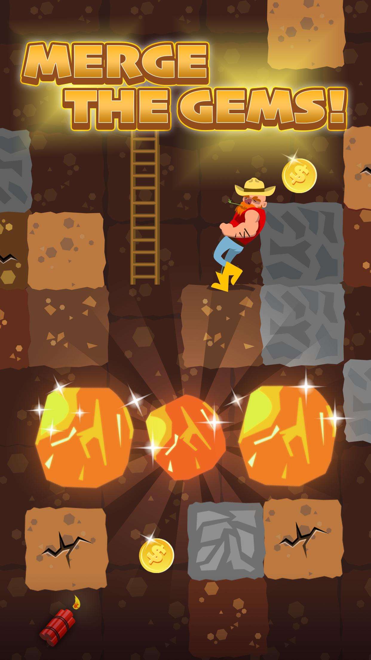 Gold Digger FRVR Mine Puzzle 1.9.5 Screenshot 2