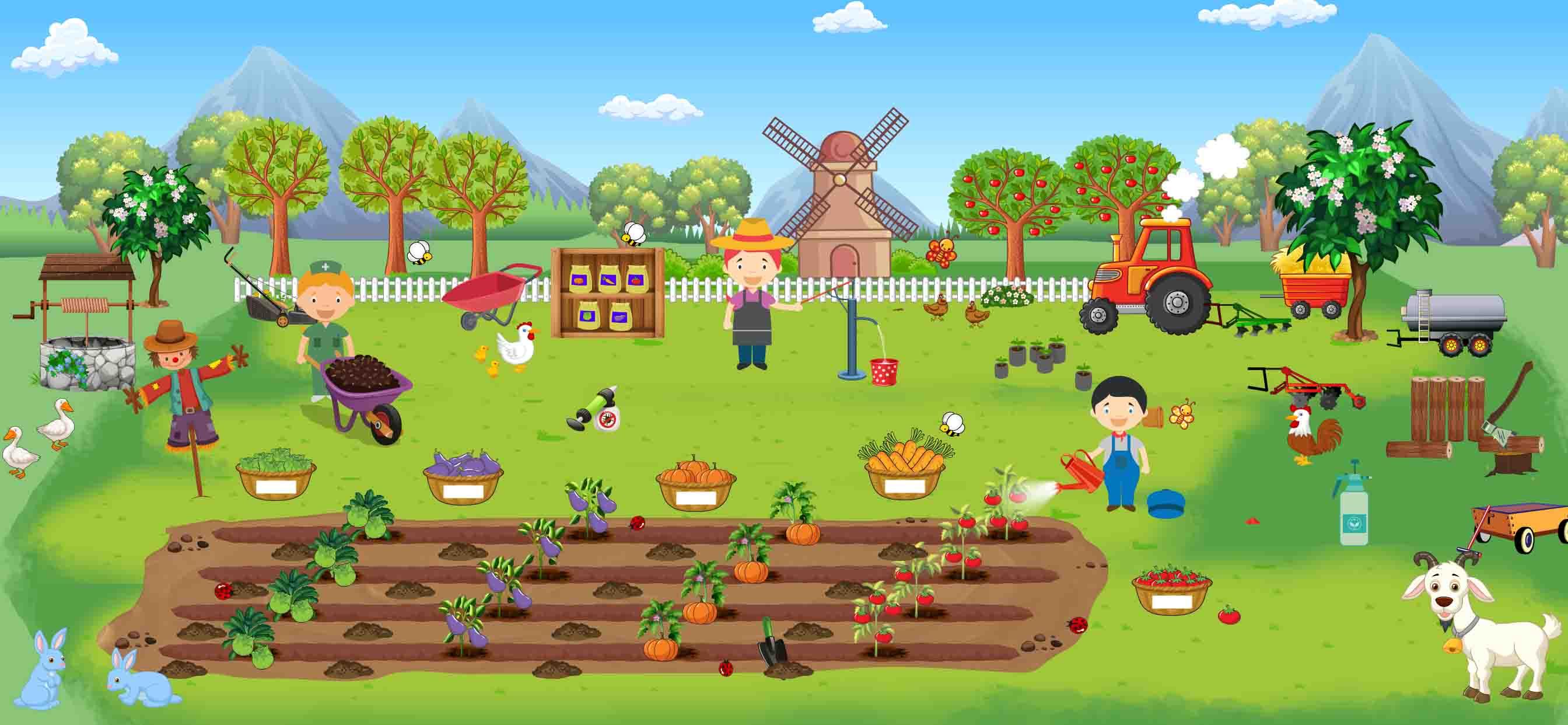 Pretend Town Farm House: Explore Farming World 1.1 Screenshot 1