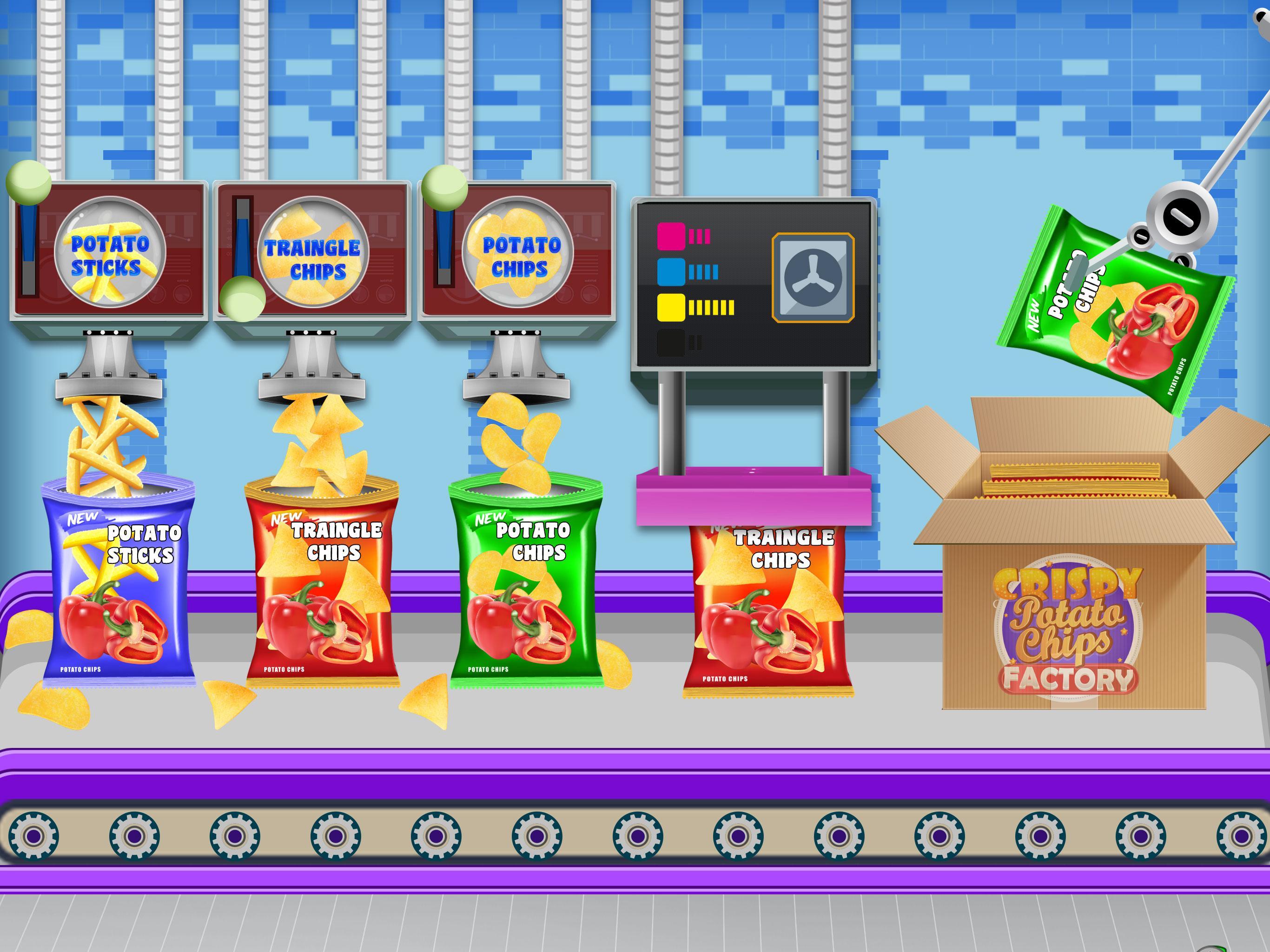 Crispy Potato Chips Factory Snacks Maker Games 1.0.9 Screenshot 15