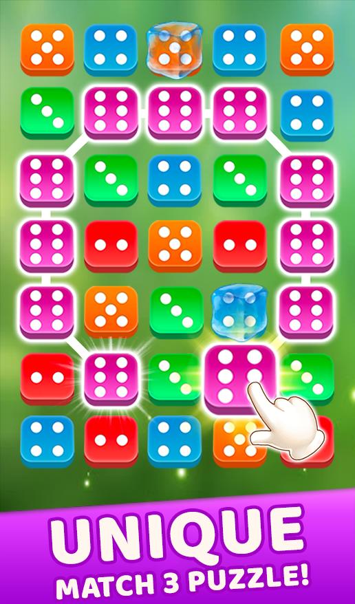 Dice Merge Puzzle Six dice games free offline 0.4.8 Screenshot 1