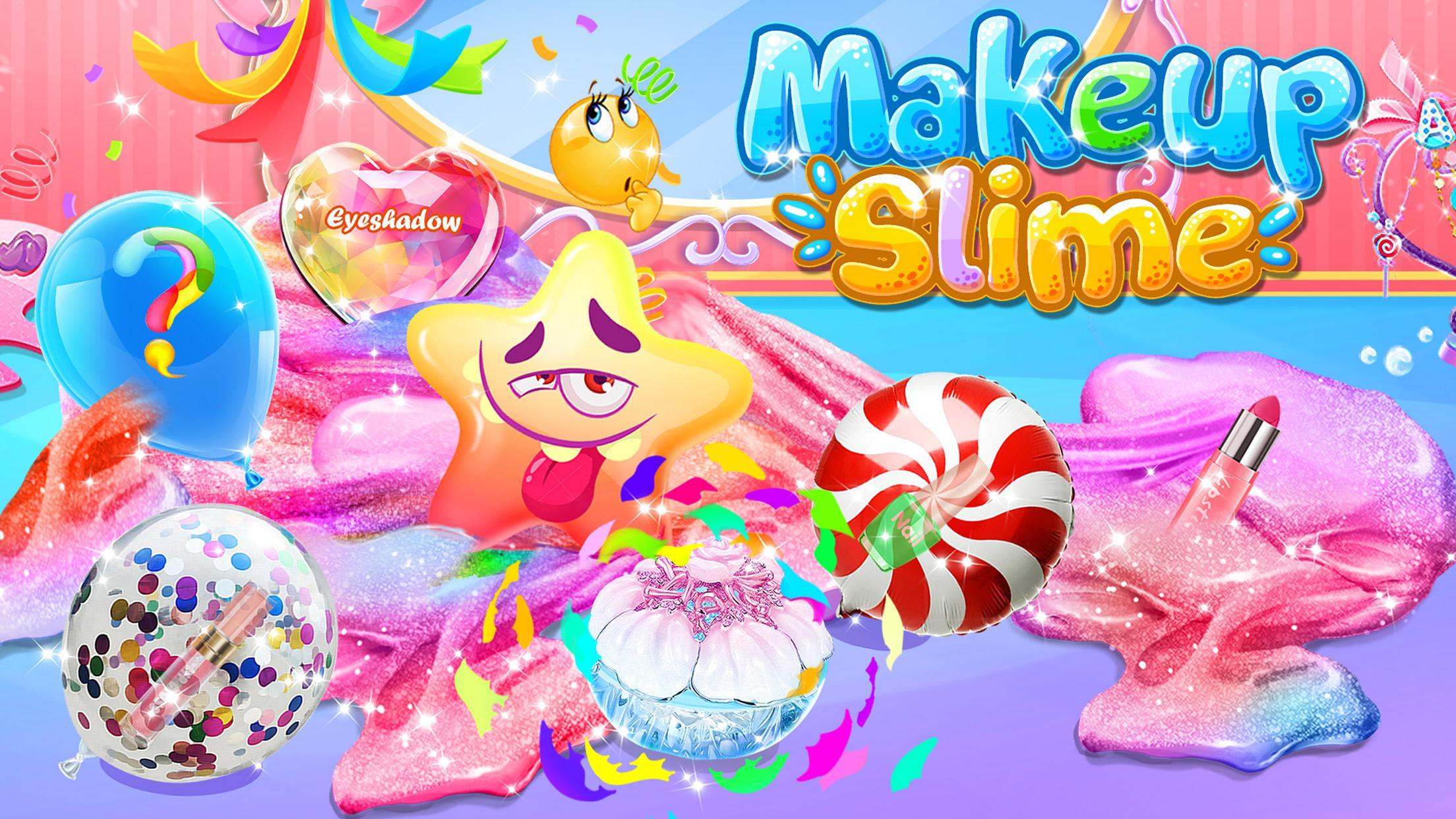 Bubble Balloon Makeup Slime  - Slime Simulator 1.2 Screenshot 1