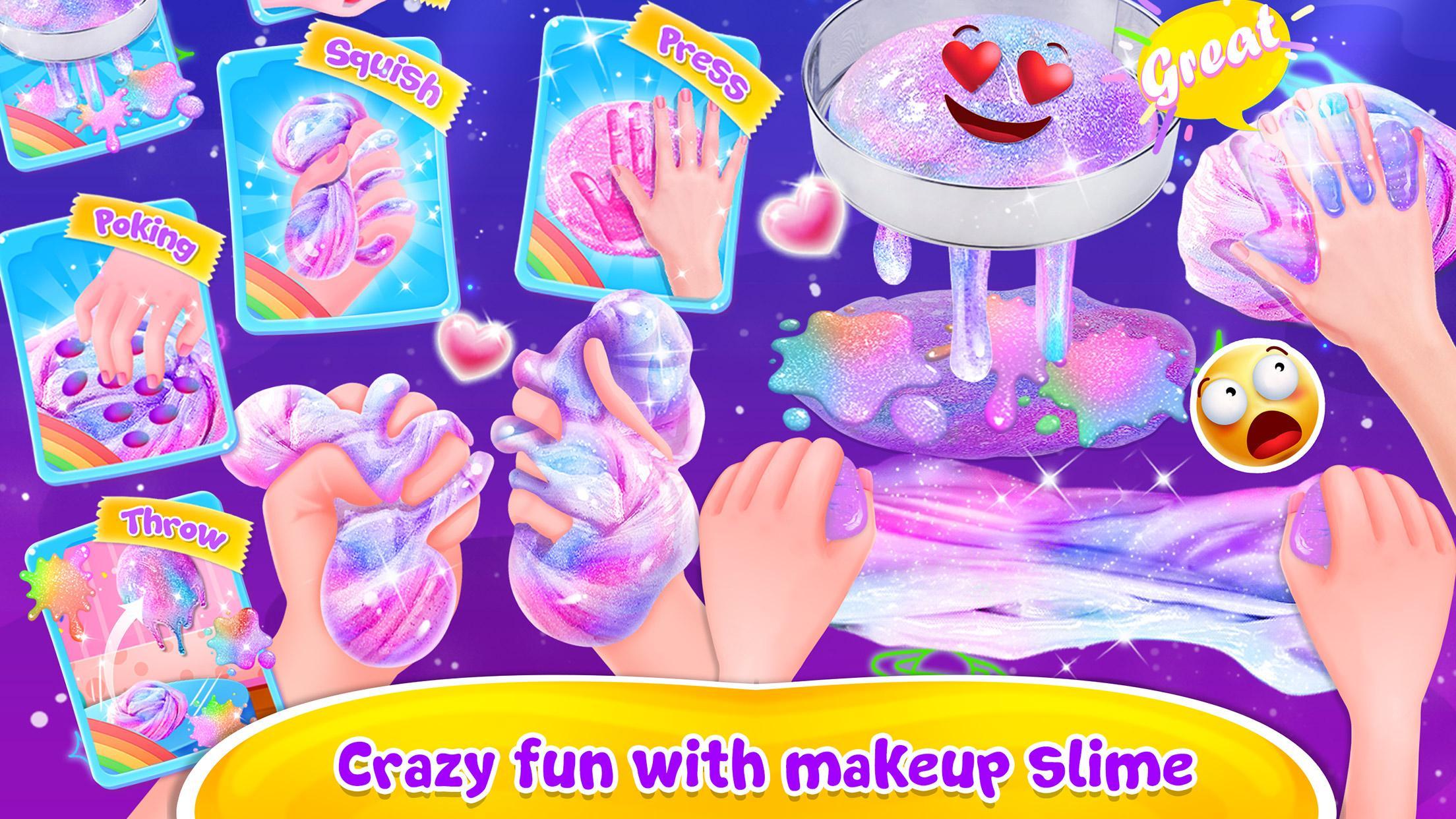 Bubble Balloon Makeup Slime  - Slime Simulator 1.2 Screenshot 4