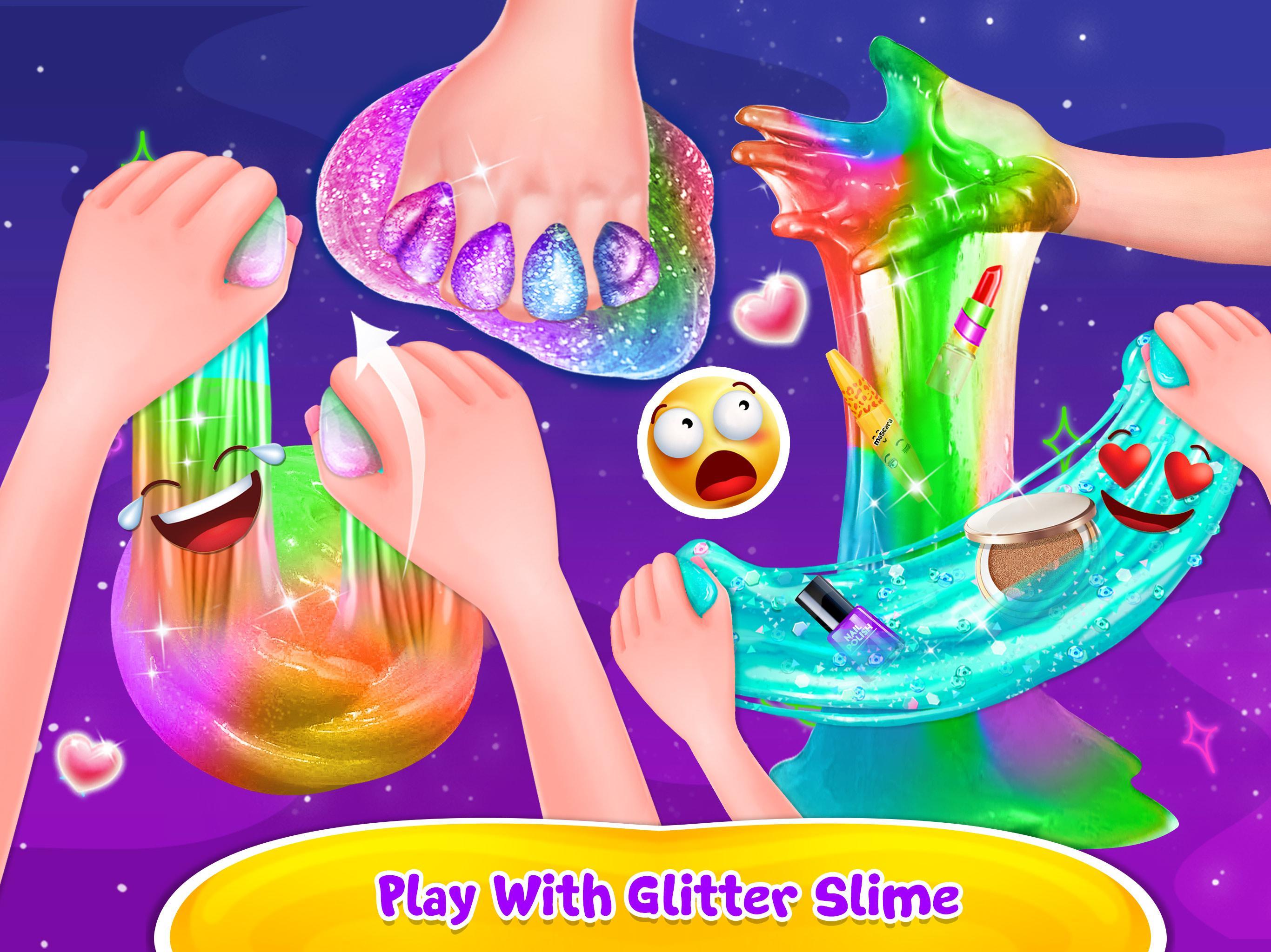 Make-up Slime - Girls Trendy Glitter Slime 1.8 Screenshot 2