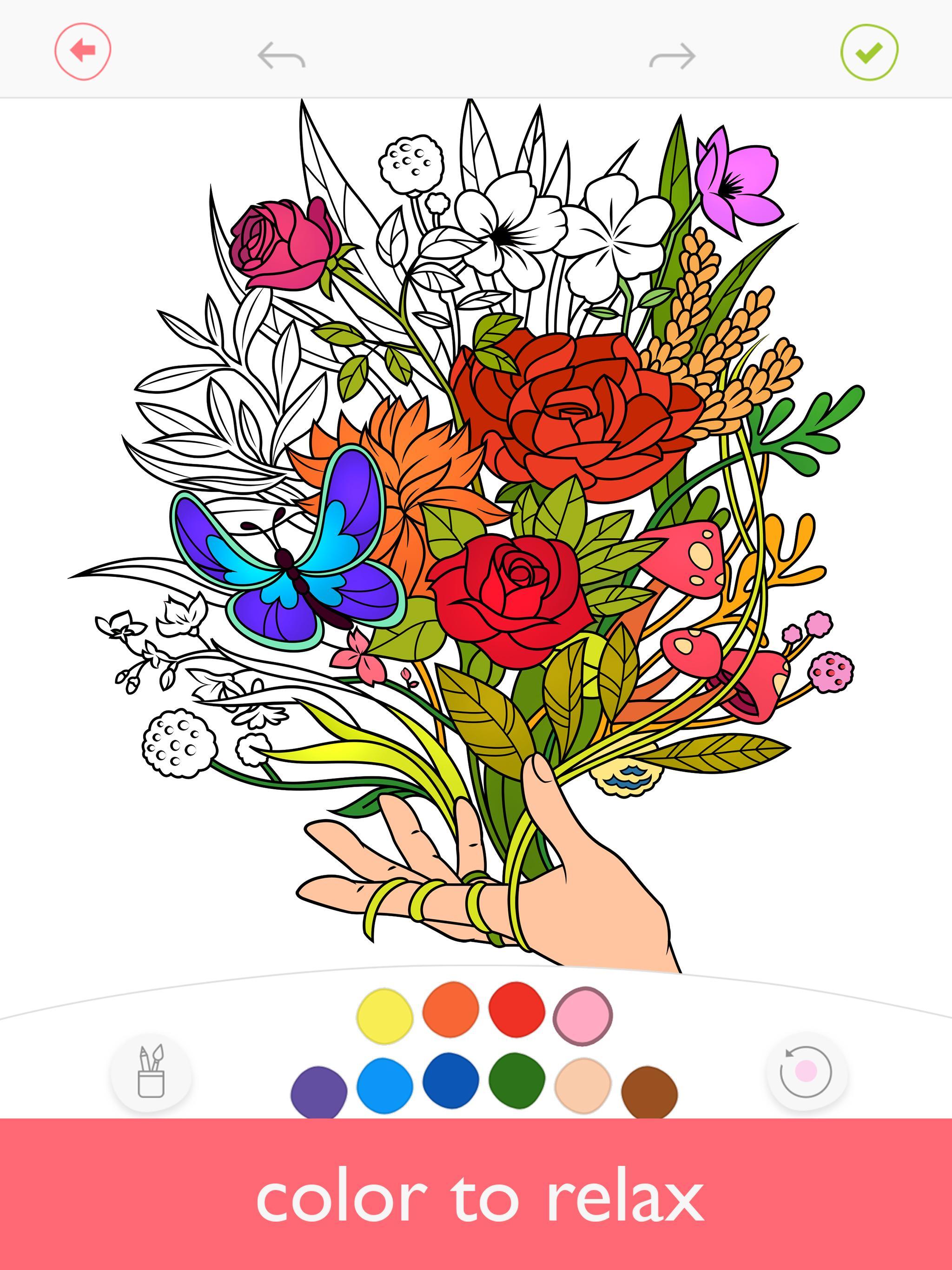 Colorfy Adult Coloring Book - Free Style Color 3.10 Screenshot 1