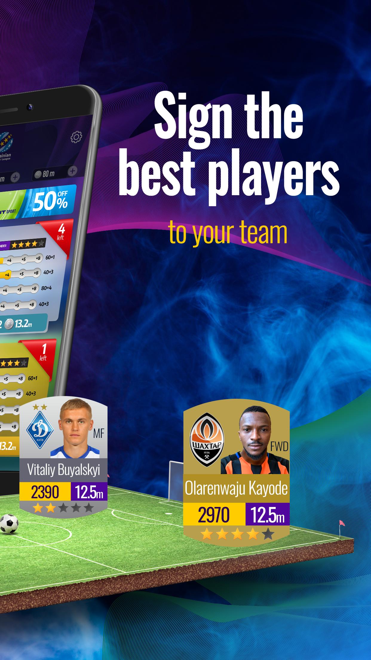 Real Manager Fantasy Soccer at another level 1.2.6 Screenshot 2