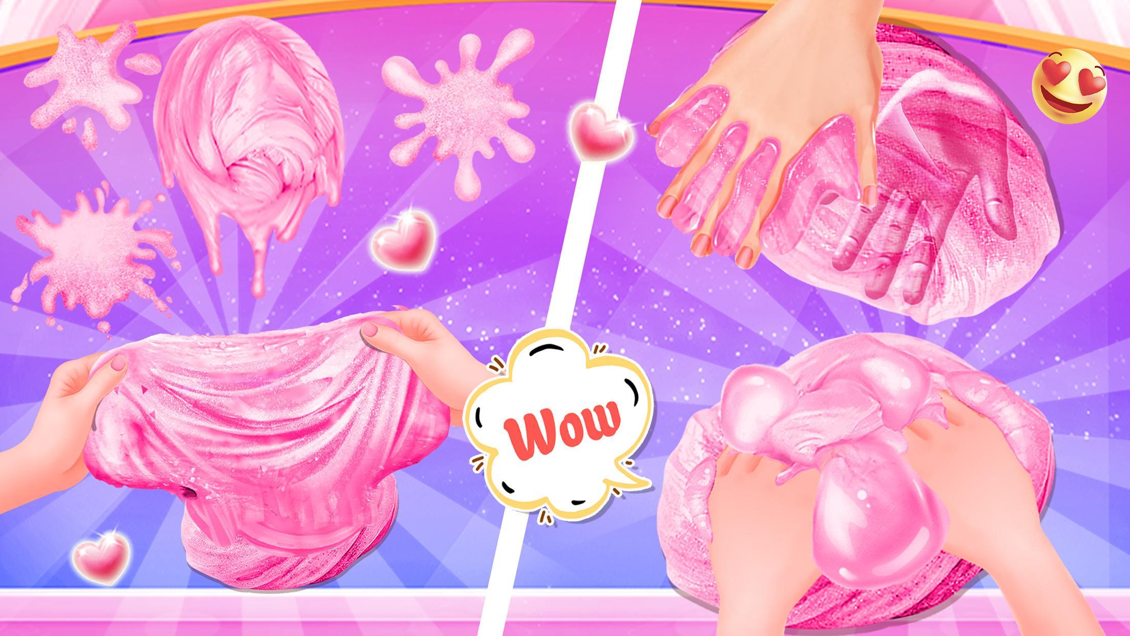 Pink Lipstick Makeup Slime 1.2 Screenshot 3