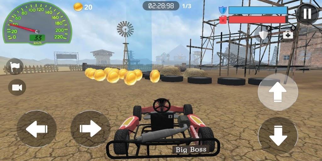 Racing Kart 3D – conquer the desert 1.7.6 Screenshot 3