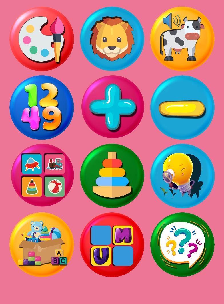 3 and 6 Age Educational Preschool Games 9 Screenshot 1