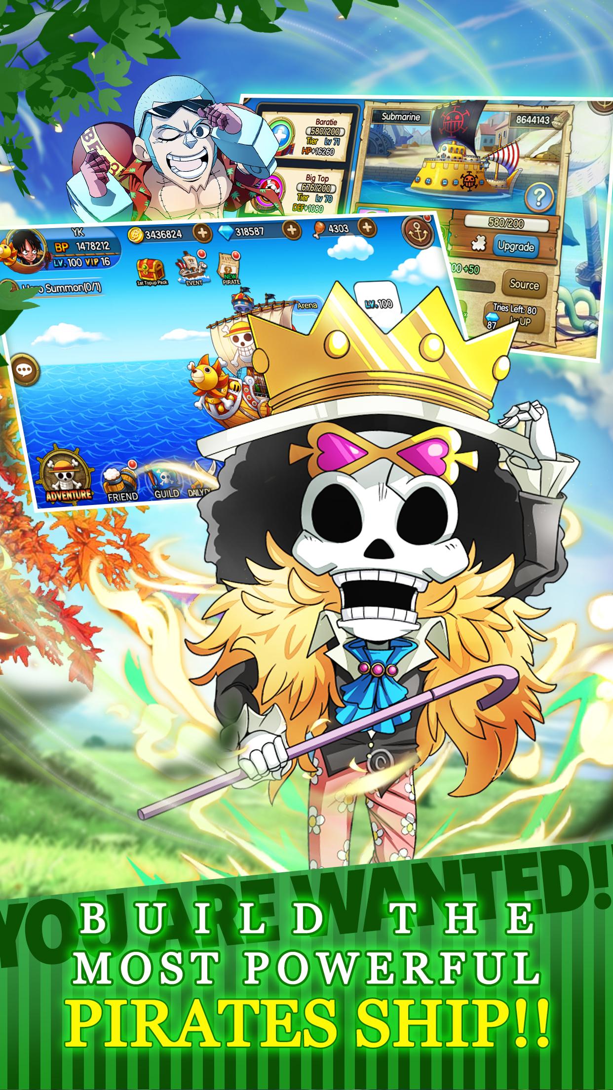 Sunny Pirates Strawhat Luffy Adventure 1.0.0 Screenshot 2