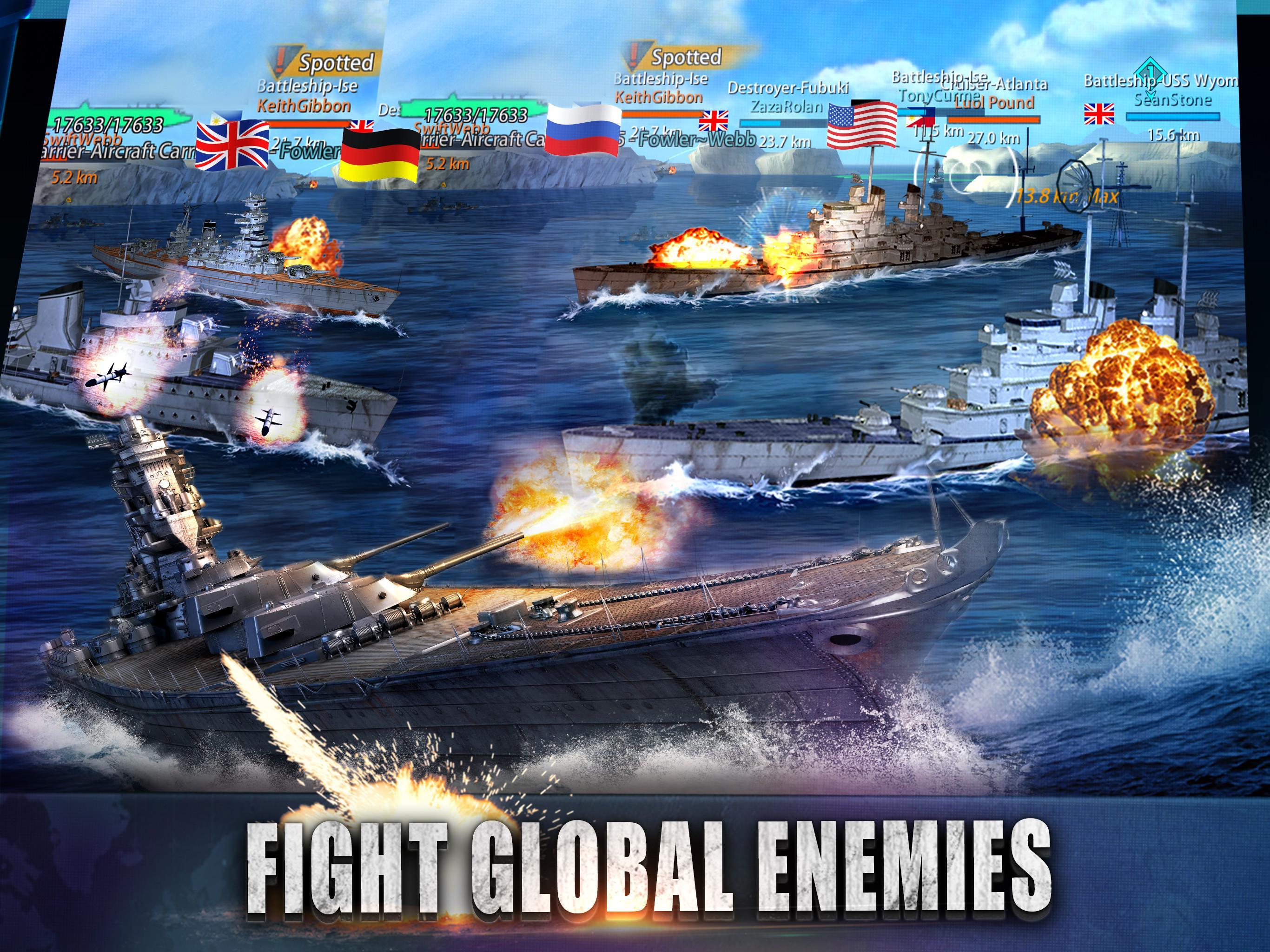 Warship Rising 10 vs 10 Real-Time Esport Battle 5.0.0 Screenshot 11