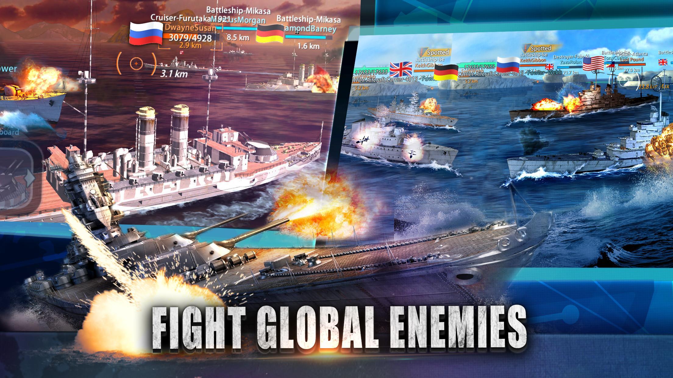 Warship Rising 10 vs 10 Real-Time Esport Battle 5.0.0 Screenshot 4